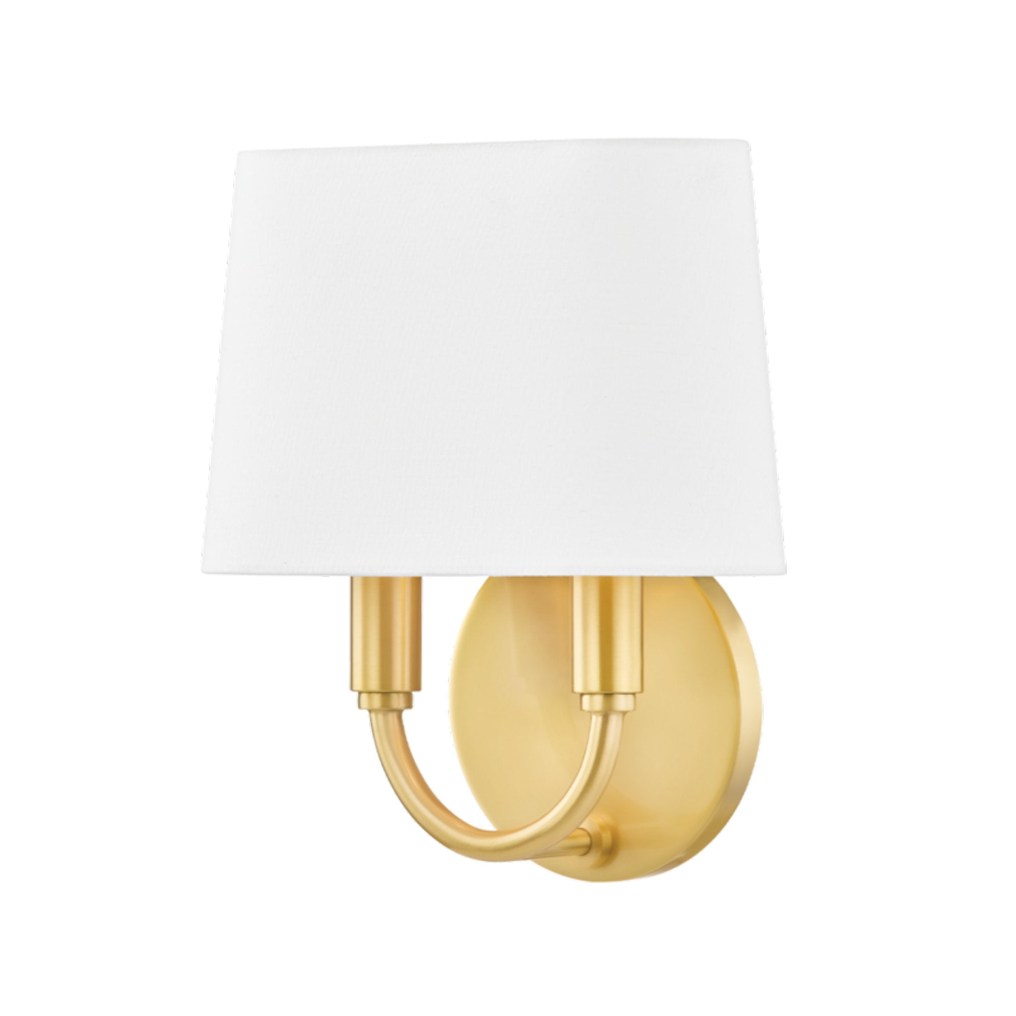 Clair 2-Light Wall Sconce in Aged Brass 9W x 10.5H