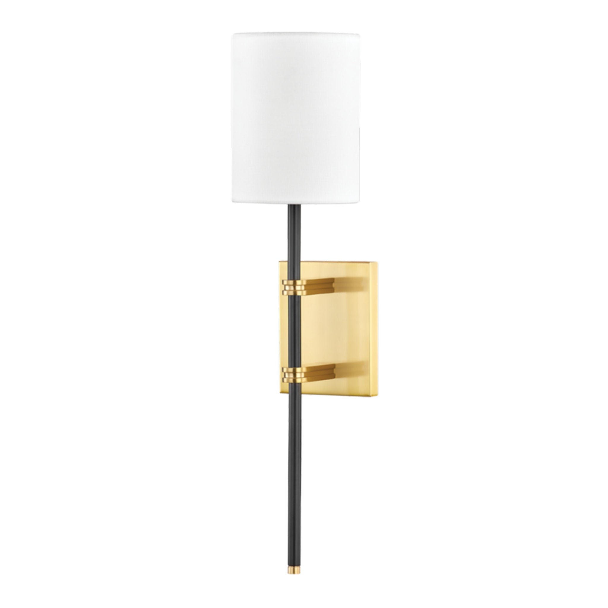 Denise 1-Light Wall Sconce in Aged Brass/Old Bronze 4.75W x 20.5H