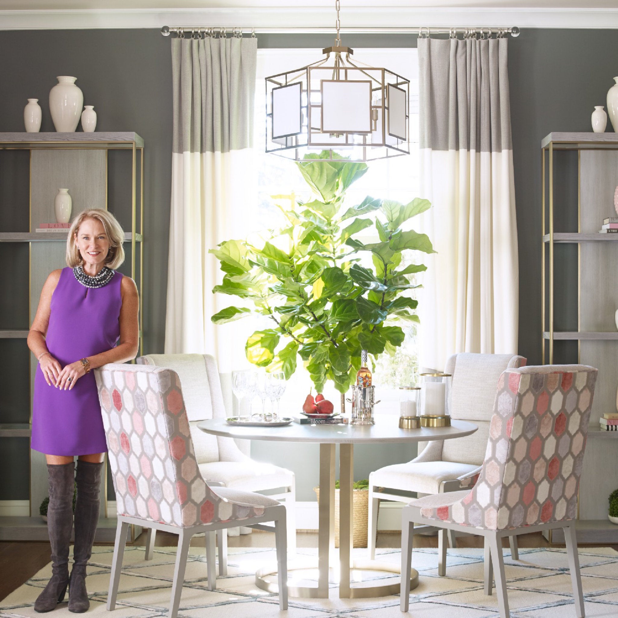 Libby Langdon Hillcrest 28'' Vibrant Gold Chandelier Gold 28"W x 19.5"H x 28"D