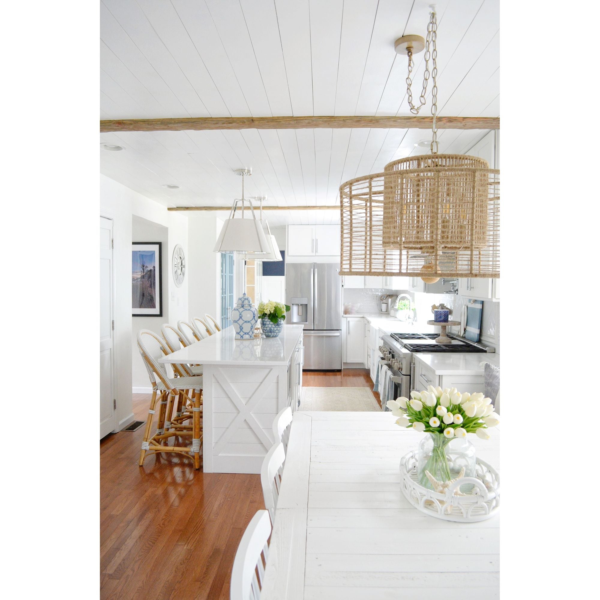 Jayna 4 Light Burnished Silver Chandelier 25"W x 16.5"H x 25"D