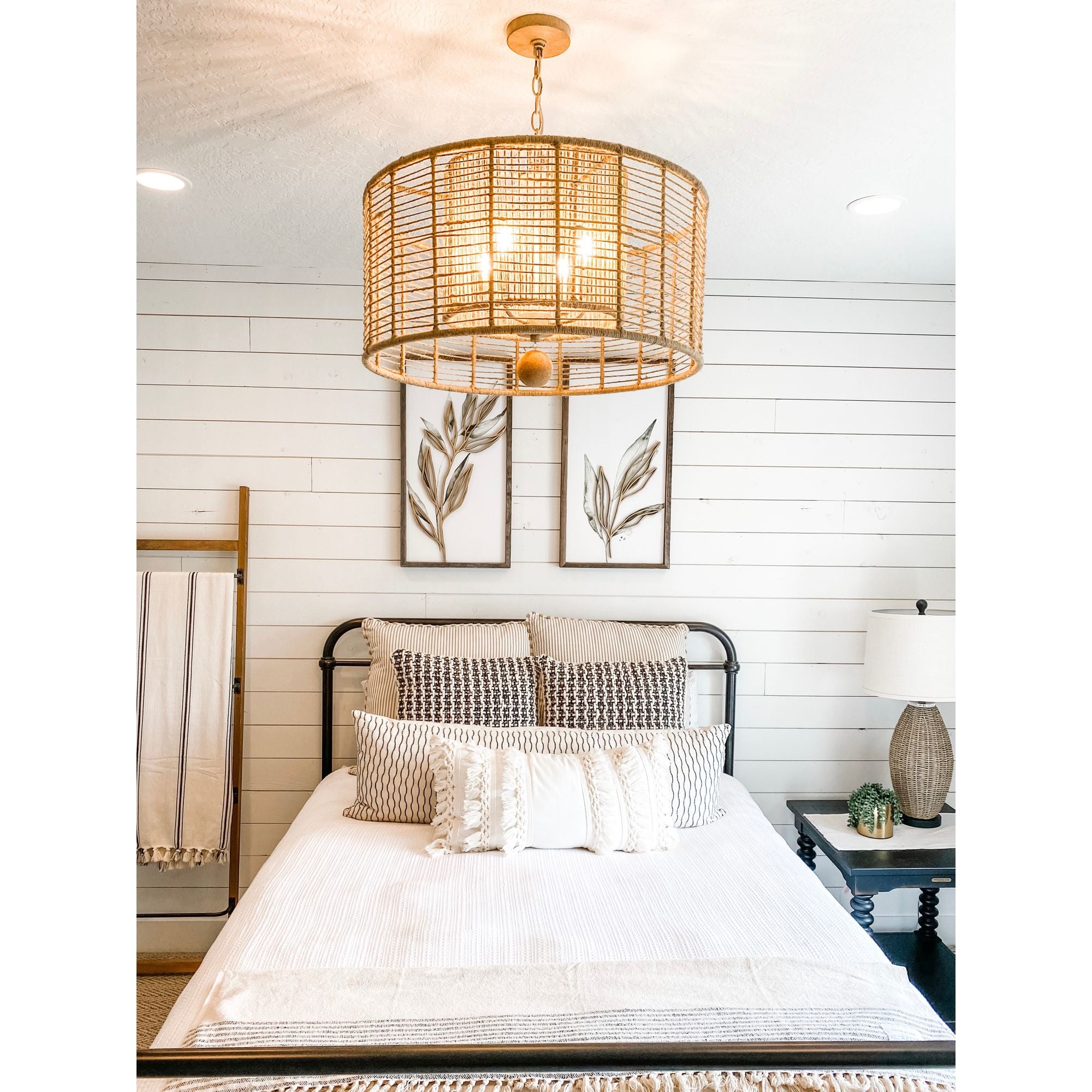 Jayna 4 Light Burnished Silver Chandelier 25"W x 16.5"H x 25"D