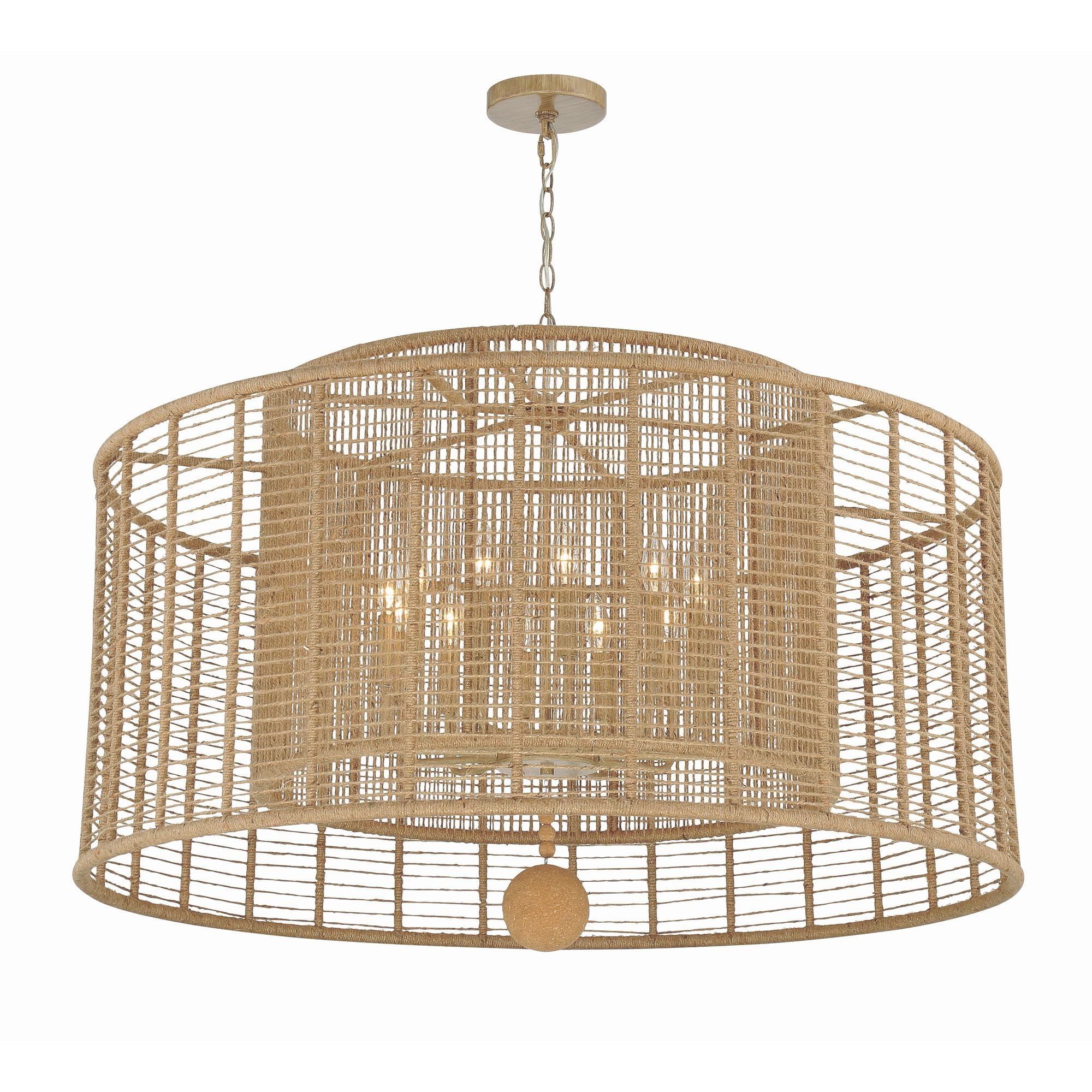 Jayna 12 Light Burnished Silver Chandelier 42.75"W x 25.5"H x 42.75"D