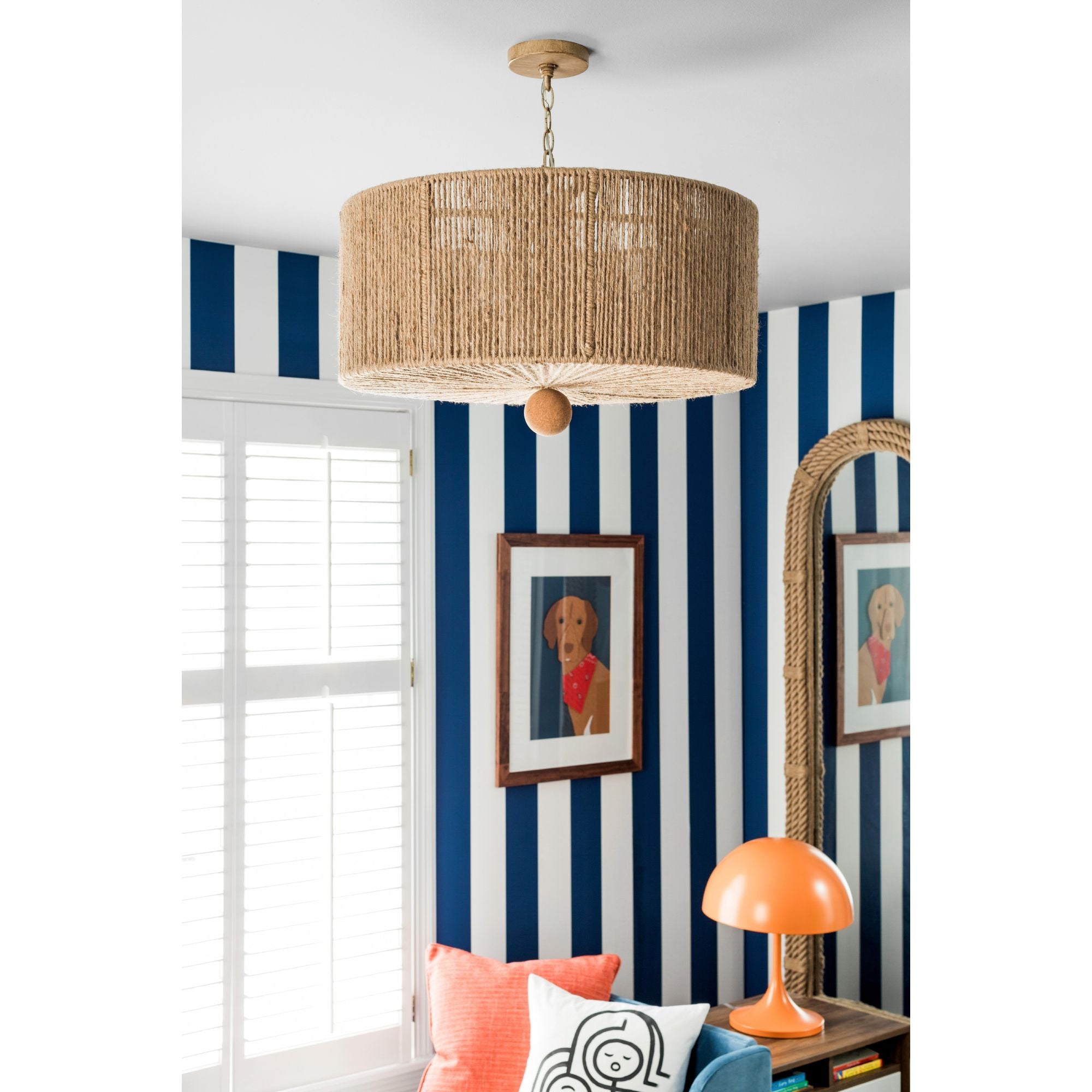 Jessa 3 Light Burnished Silver Flush Mount 16"W x 11"H x 16"D