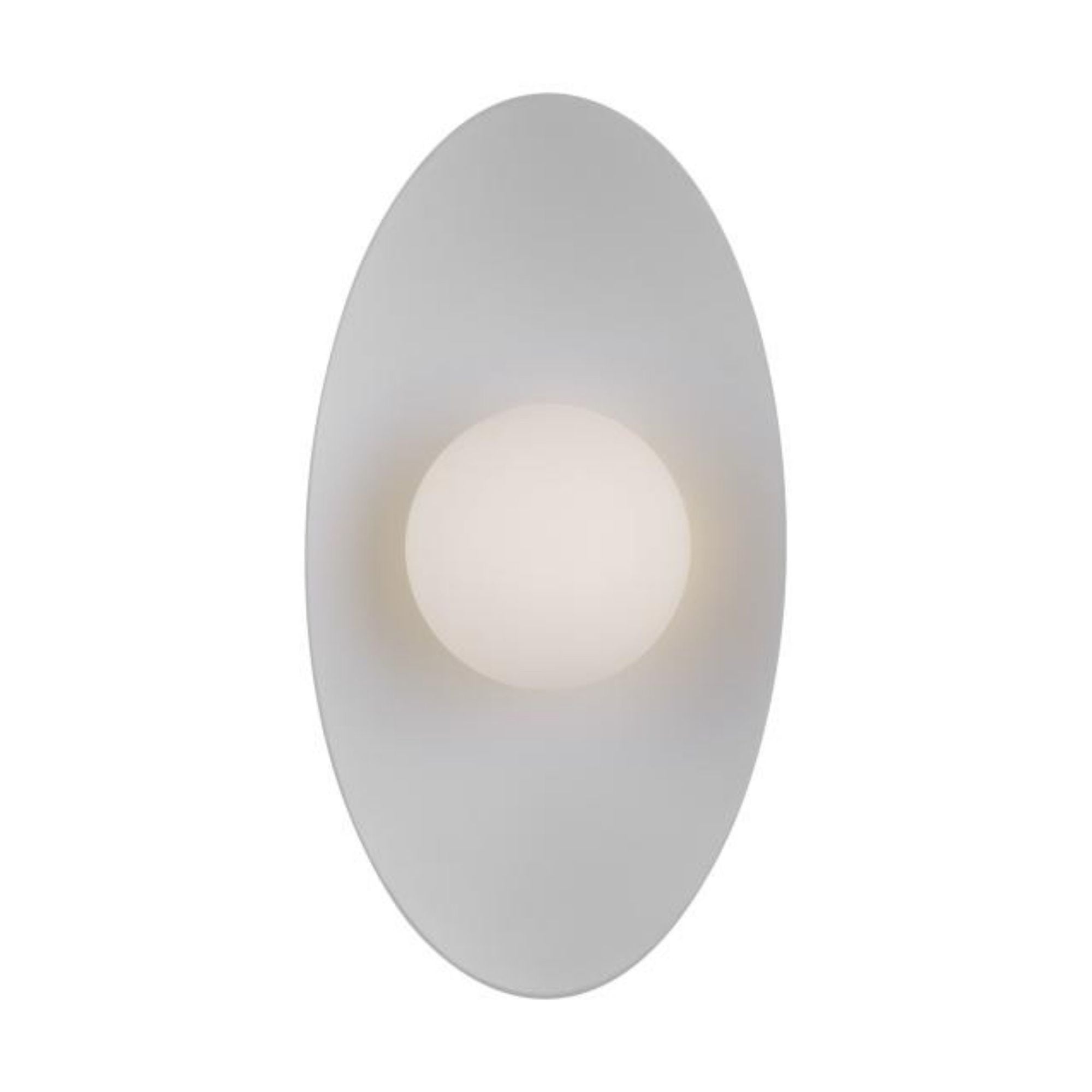 Joni 13 Wall Wall Collection 1-Light LED 3000K Matte Black / Matte White by Sean Lavin