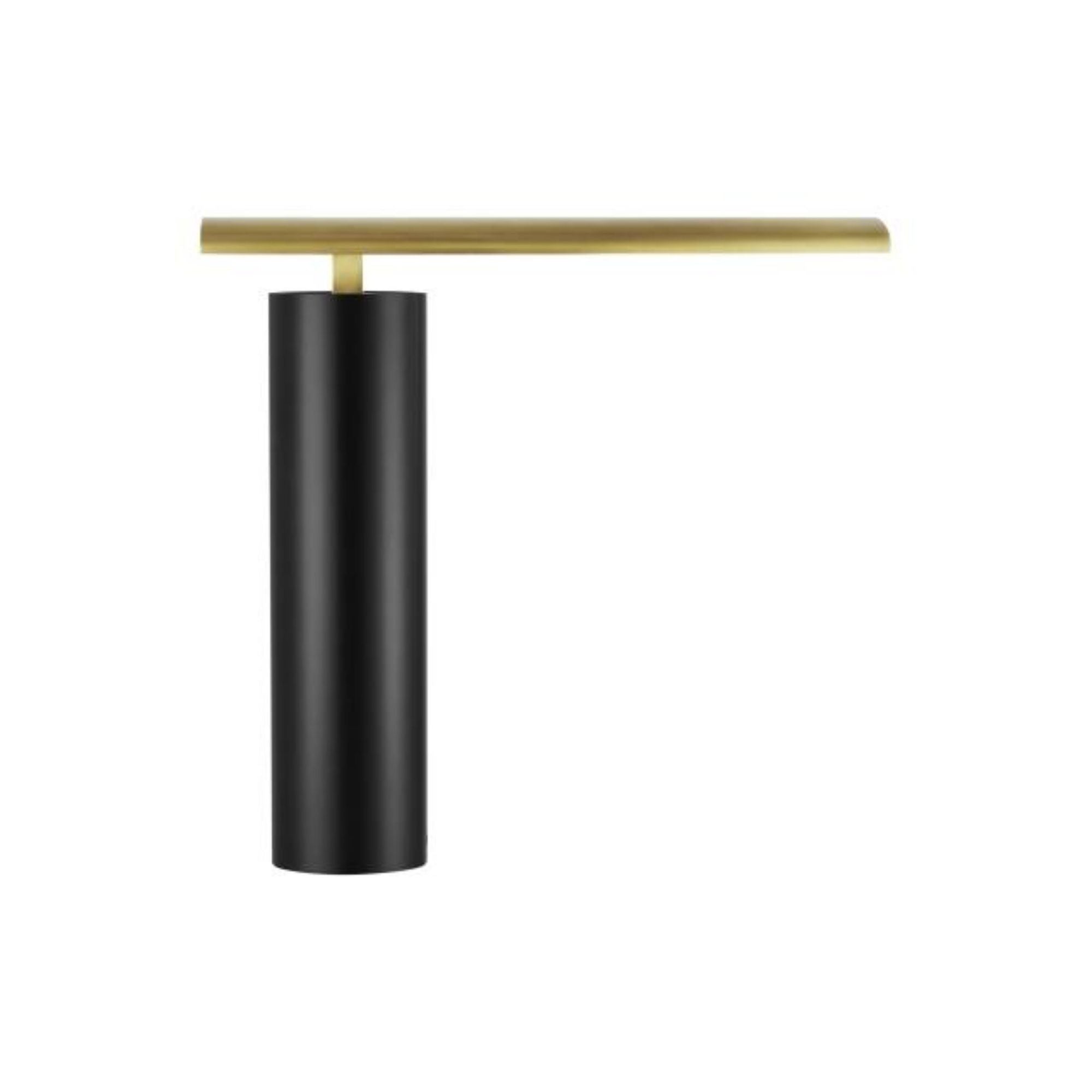 Kadia 16 Table Lamp Chandeliers 1-Light LED 2700K Natural Brass by Sean Lavin