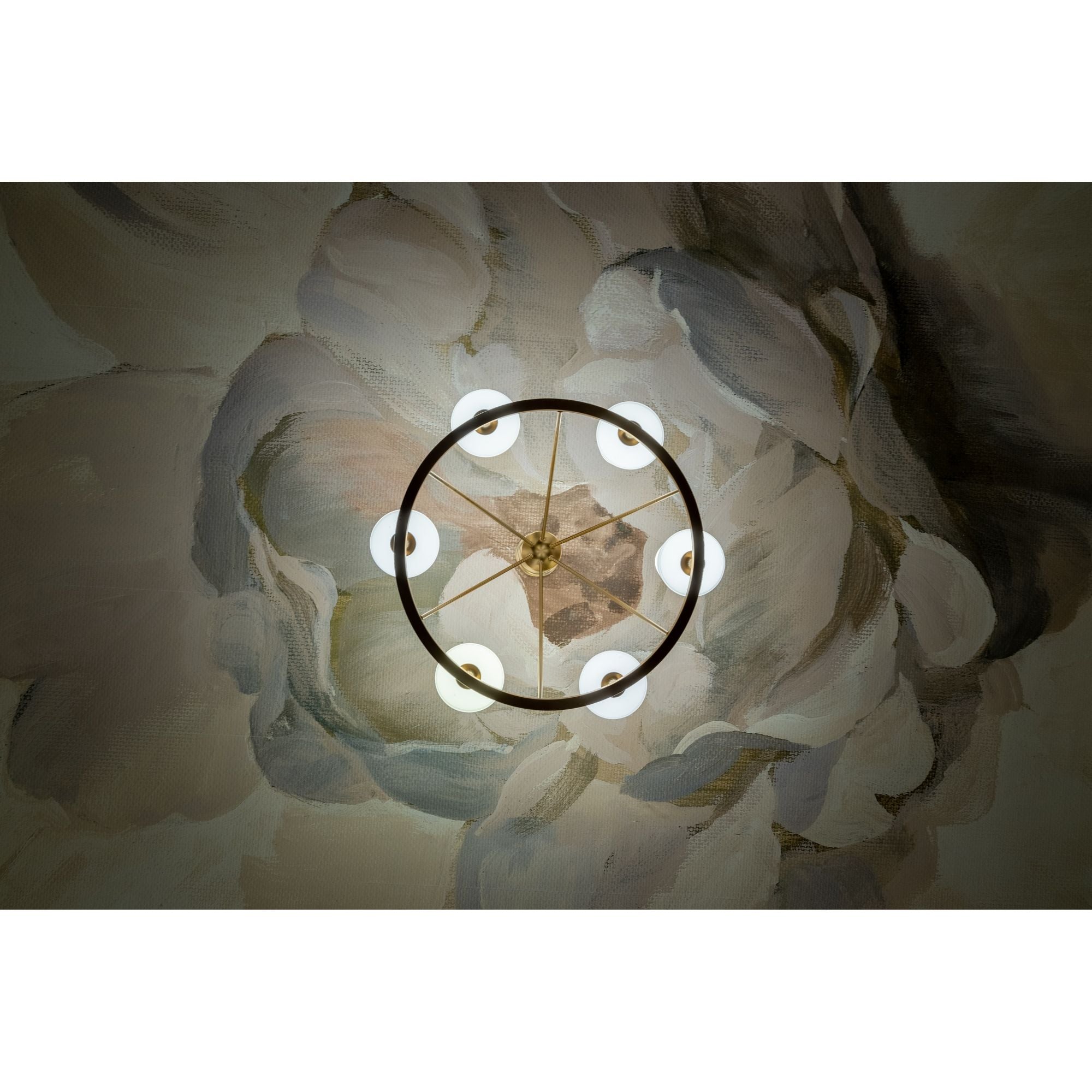 Keenan 31.25'' Vibrant Gold Chandelier Gold 31.25"W x 17.5"H x 31.25"D