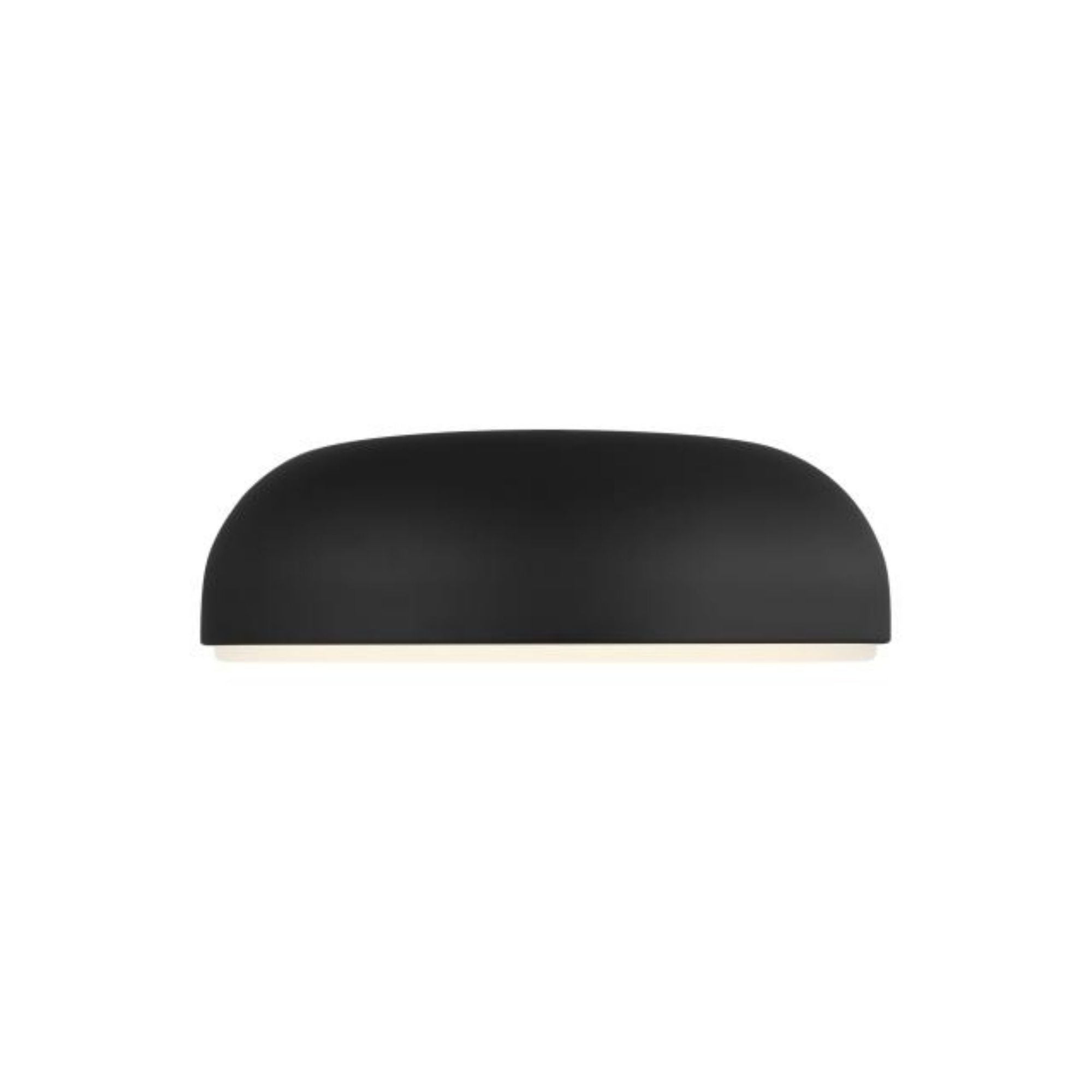 Kosa 13 Flush Mount Flush & Semi-Flush Mount 1-Light LED 3000K Nightshade Black by Sean Lavin