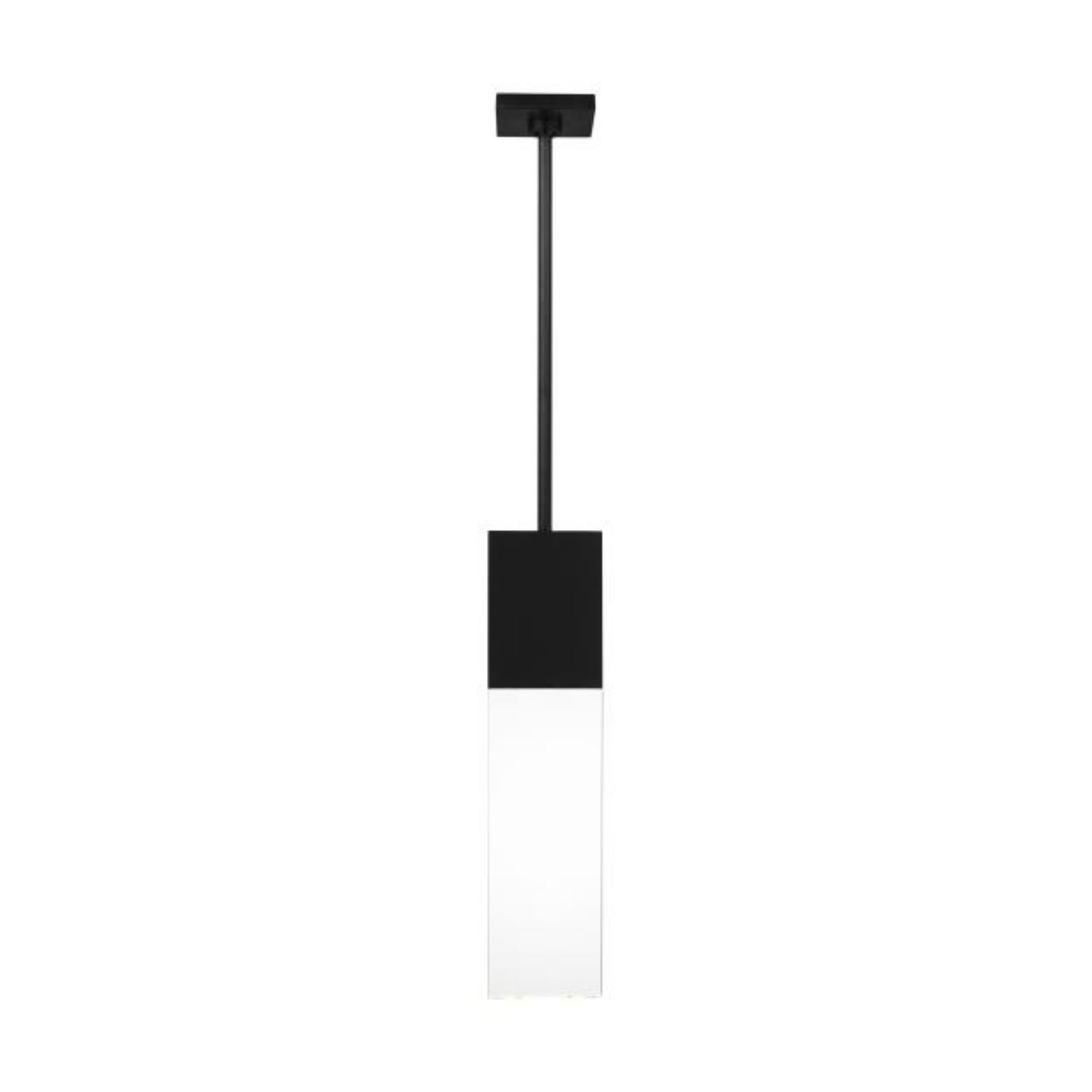 Kulma Medium Pendant Line-Voltage Pendants/Suspension 1-Light LED 2700K Black by Kelly Wearstler