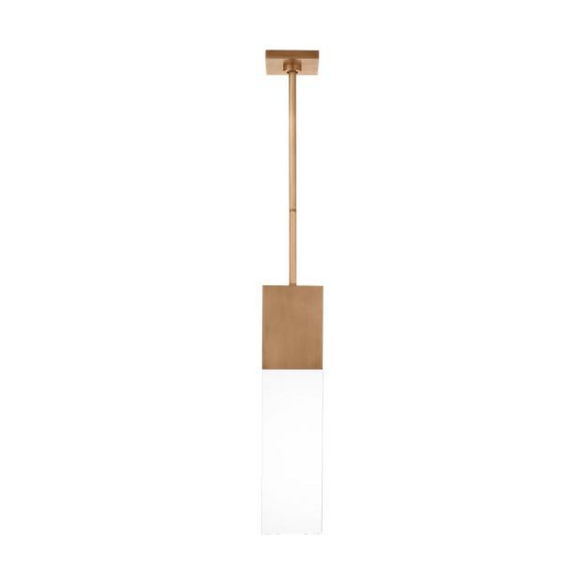 Kulma Medium Pendant Line-Voltage Pendants/Suspension 1-Light LED 2700K Copper by Kelly Wearstler