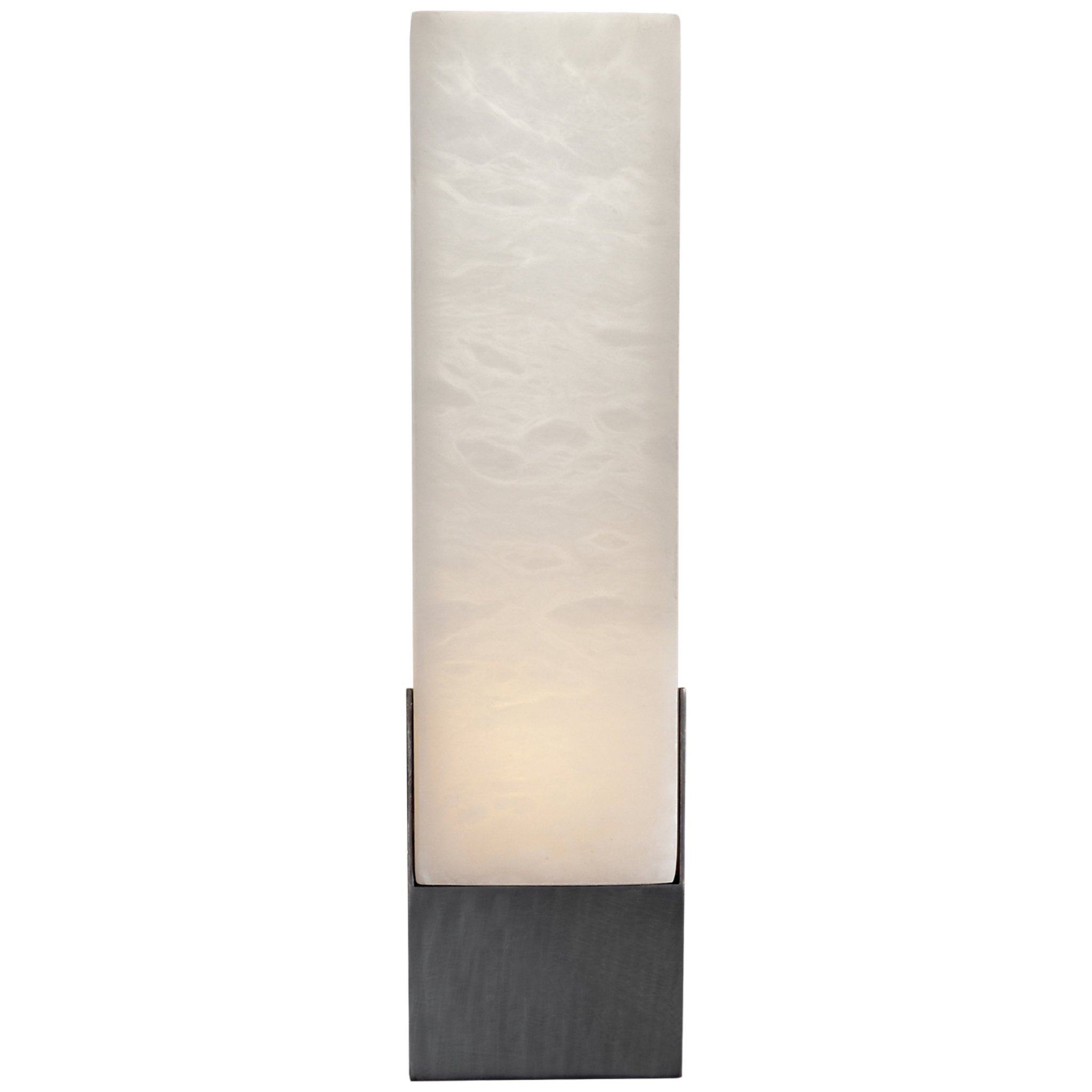 Kelly Wearstler Covet Tall Box Bath Sconce in Bronze Wall Light W4.25" x H16"
