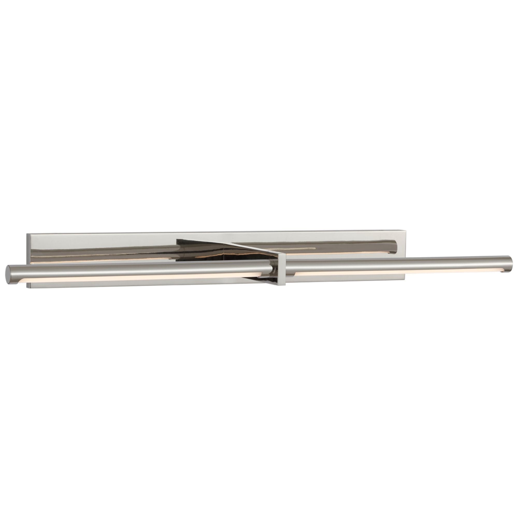 Kelly Wearstler Axis 30" Picture Light in Polished Nickel Wall Light W30" x H3"