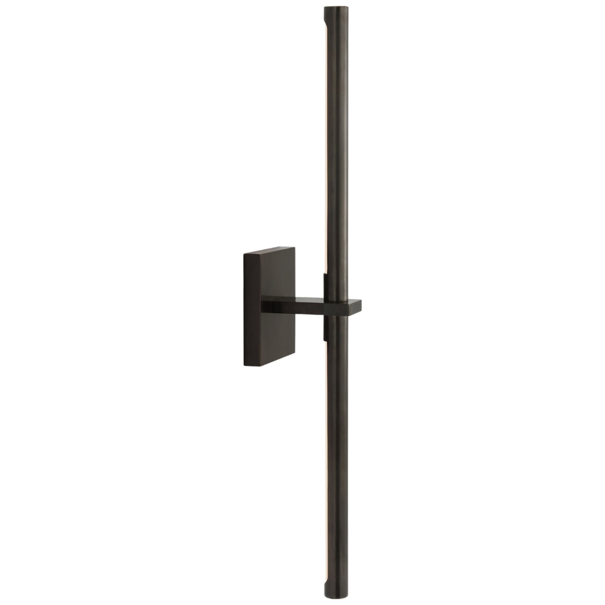 Kelly Wearstler Axis Large Linear Sconce in Bronze Wall Light W4.5" x H24"
