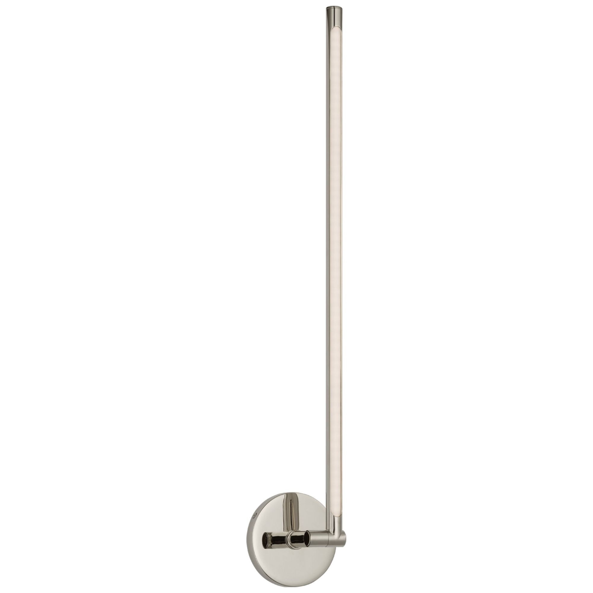 Kelly Wearstler Cona Large Sconce in Polished Nickel Wall Light W4.25" - 26.25" x H26.25"