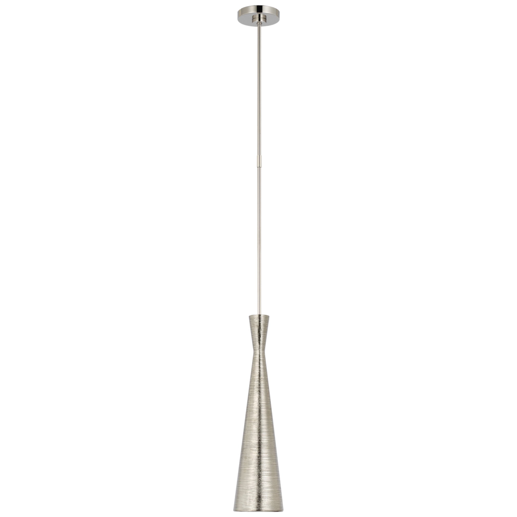 Kelly Wearstler Utopia 5" Pendant in Polished Nickel Ceiling Light W5"