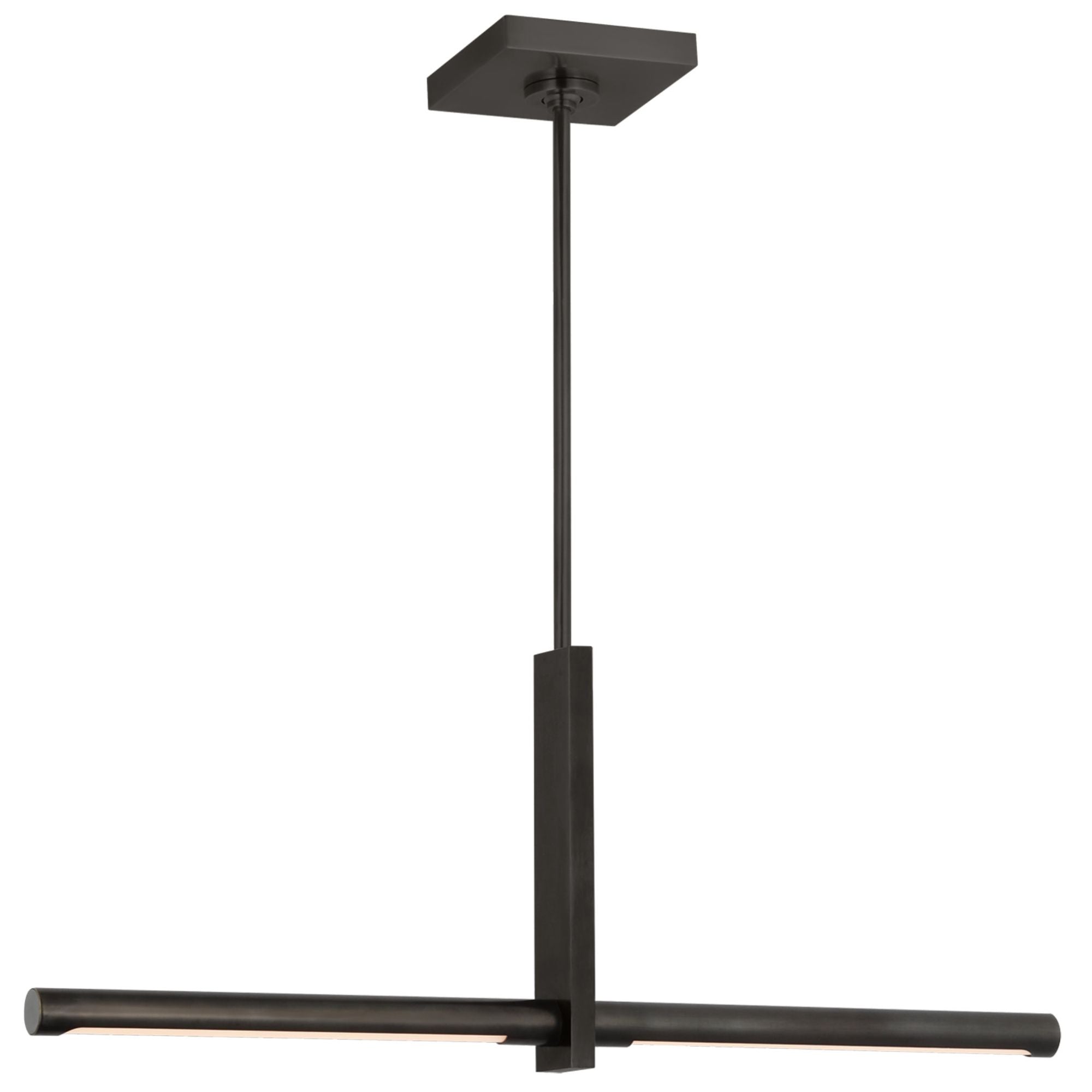 Kelly Wearstler Axis 24" Linear Pendant in Bronze Ceiling Light W24"