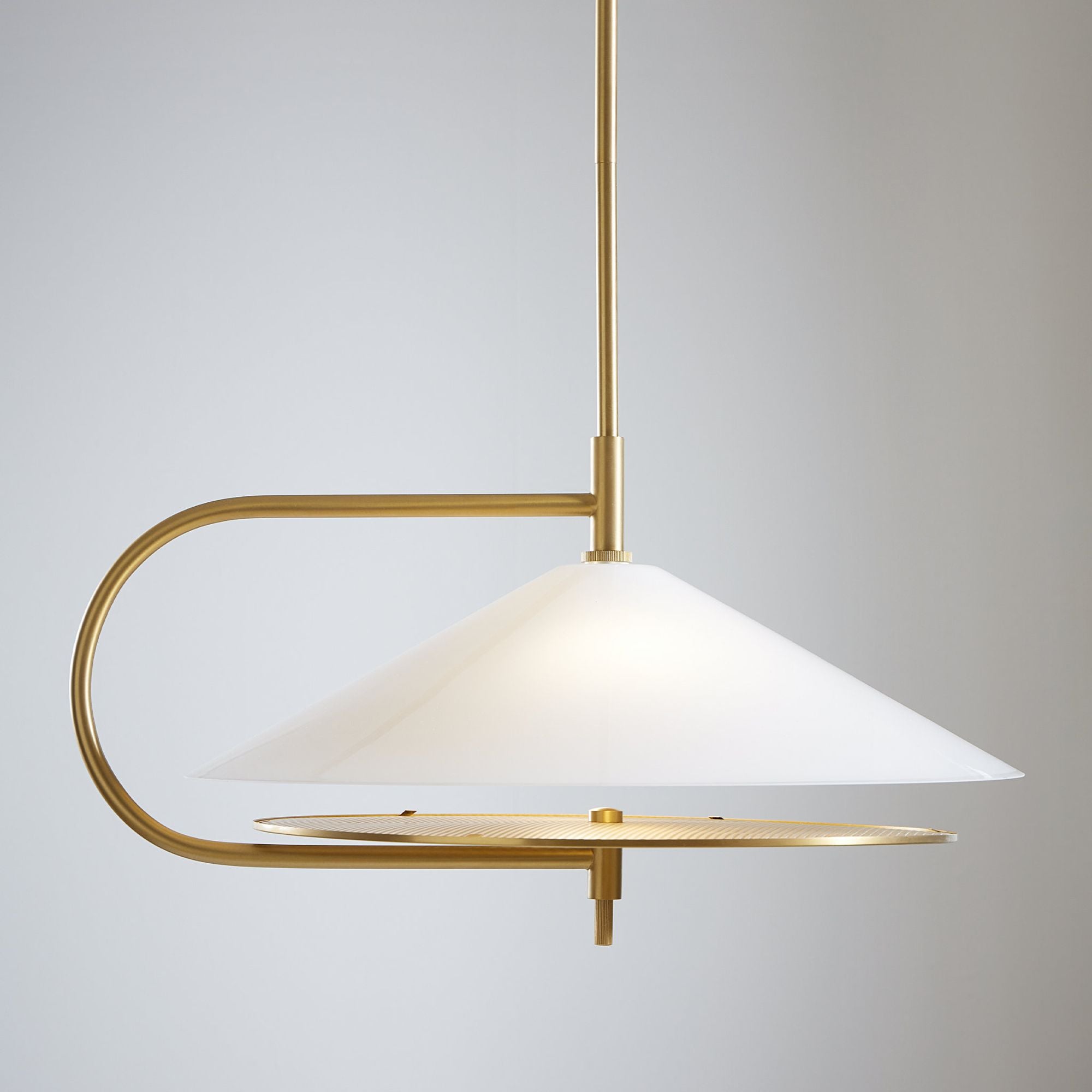 Kelly Wearstler Gesture Pendant in Burnished Brass