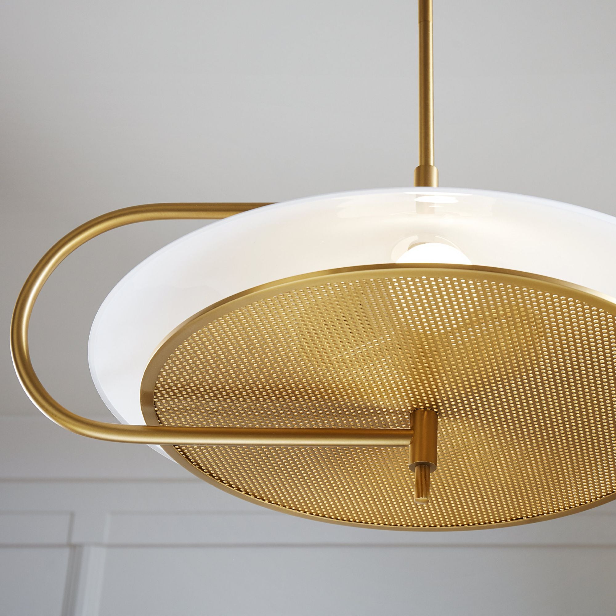 Kelly Wearstler Gesture Pendant in Burnished Brass