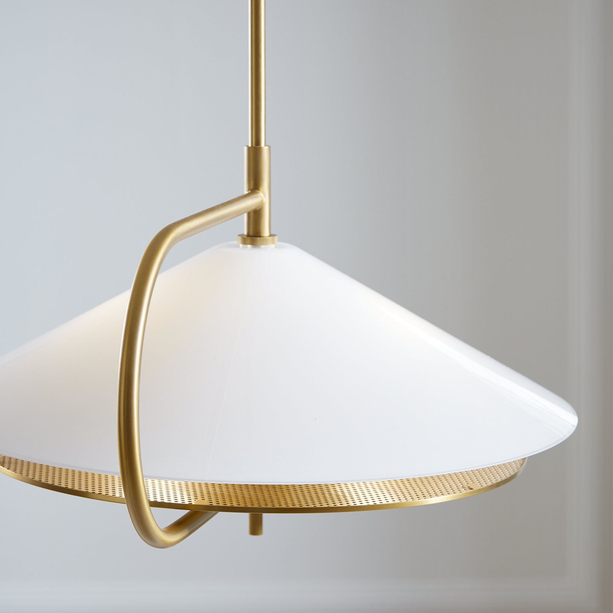 Kelly Wearstler Gesture Pendant in Burnished Brass