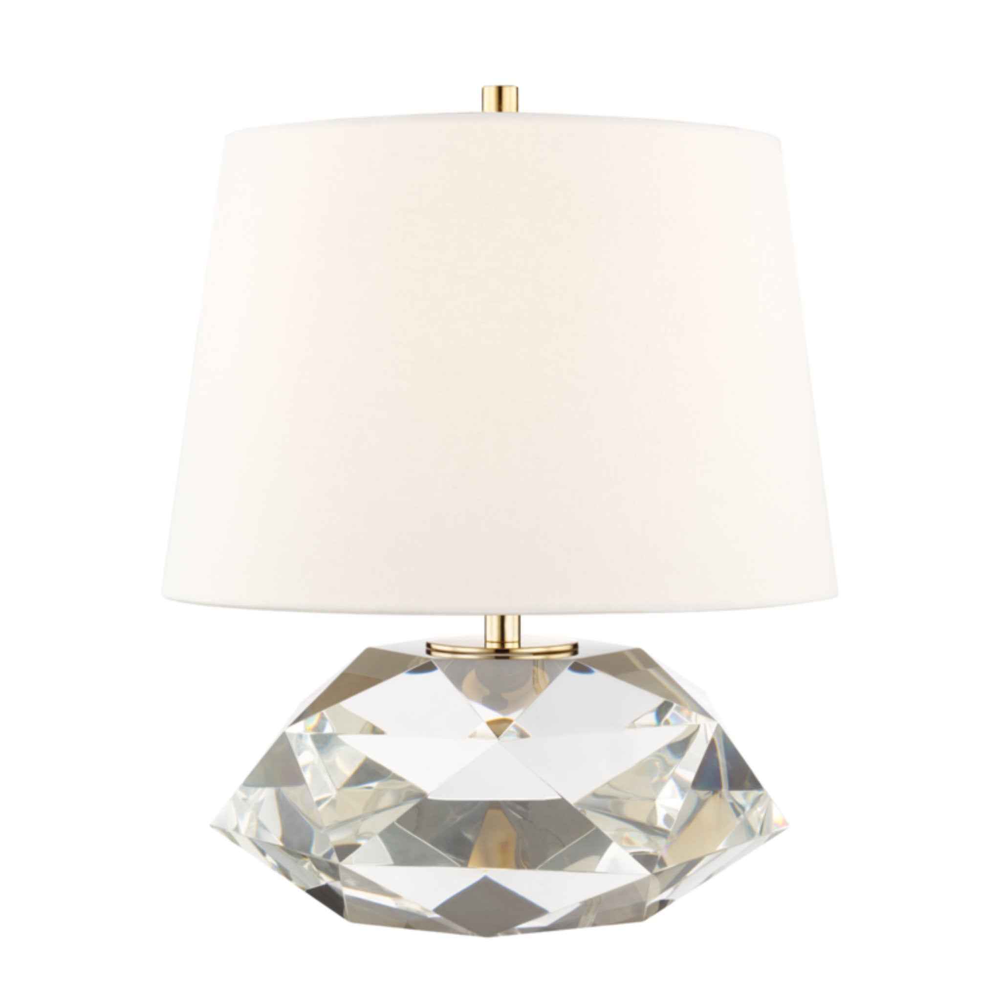 Henley 1-Light Table Lamp in Aged Brass 13.5L x 13.5W x 16H