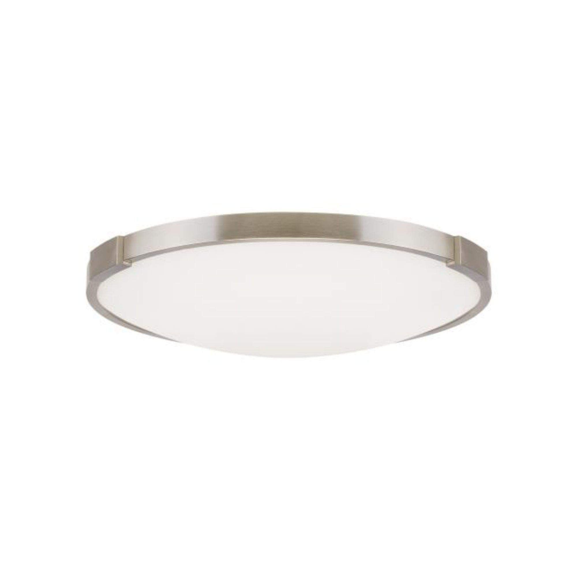 Lance 13 Flush Mount Flush & Semi-Flush Mount 1-Light LED 2700K Satin Nickel by Sean Lavin