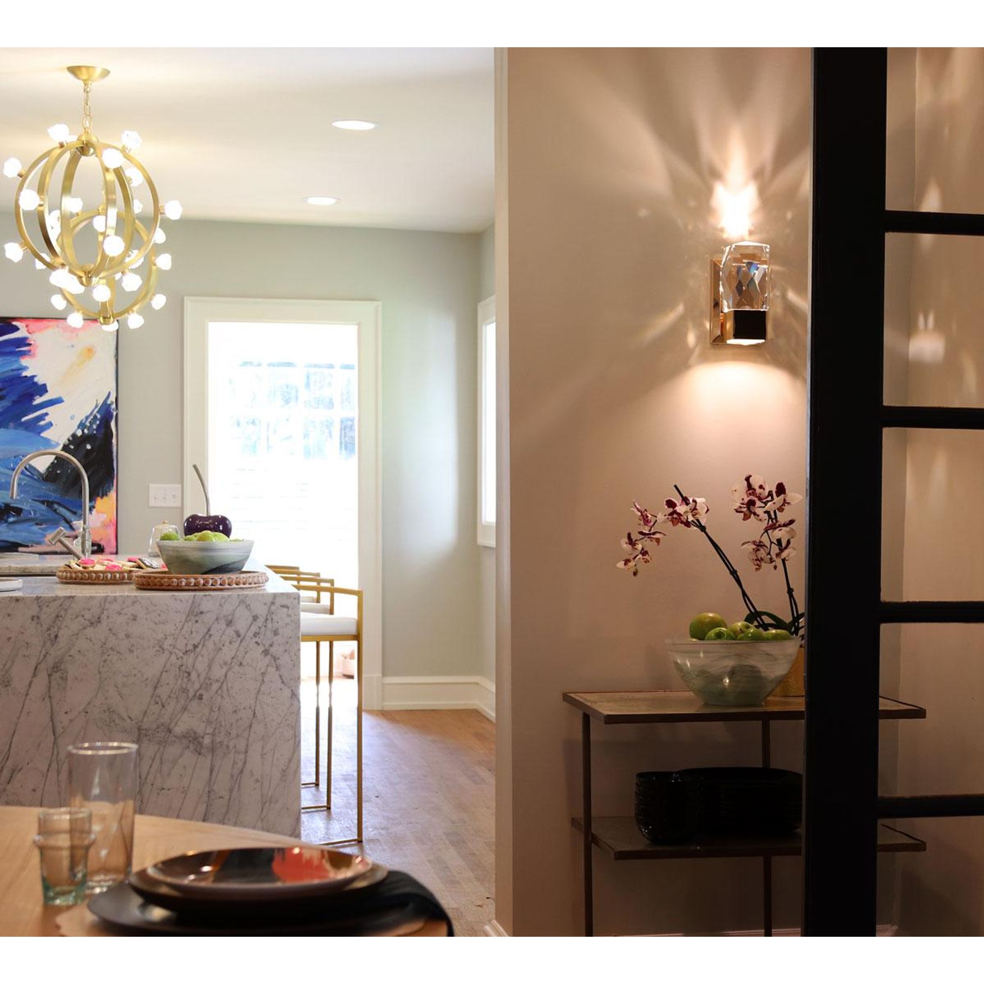 Studio M SM23641BCFG Empire 2-Light LED Wall Sconce in French Gold