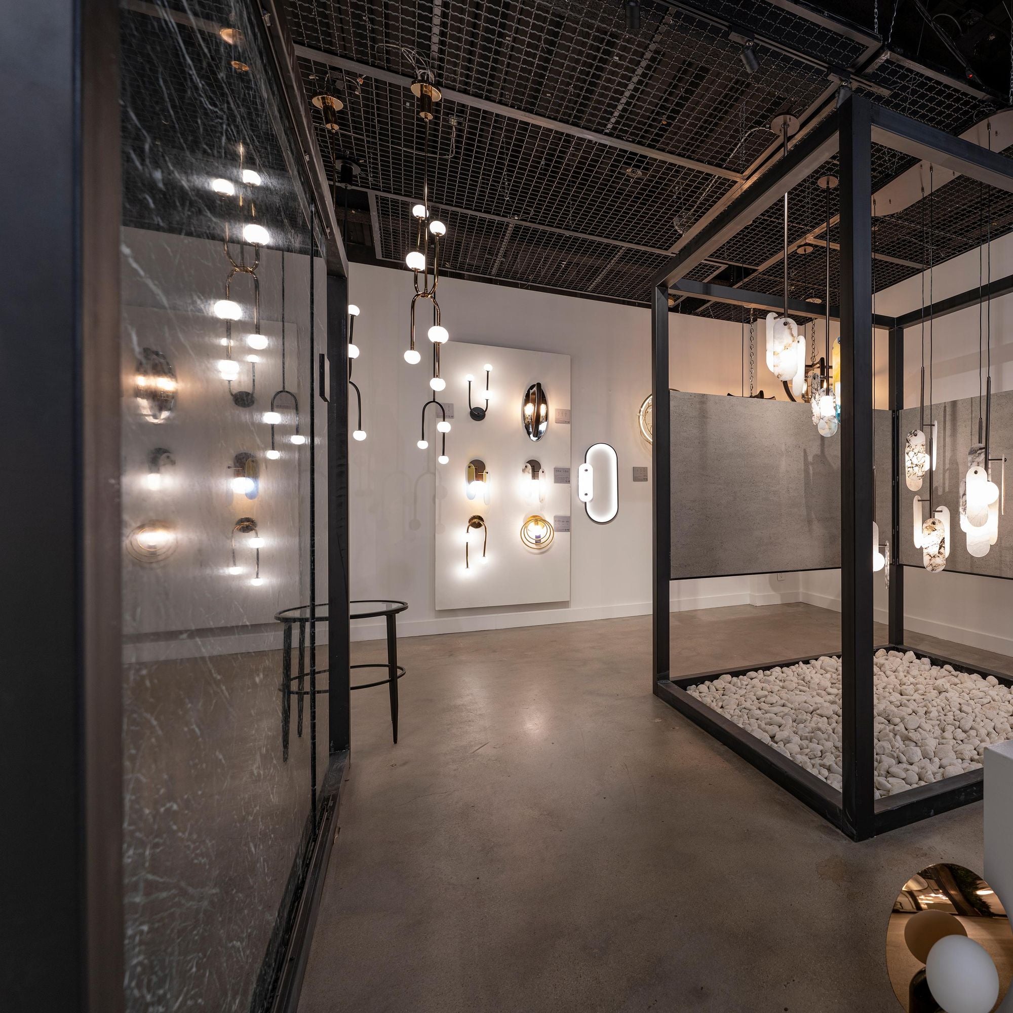 Studio M SM24830BK Alina 3-Light LED Wall Sconce in Black by Nina Magon