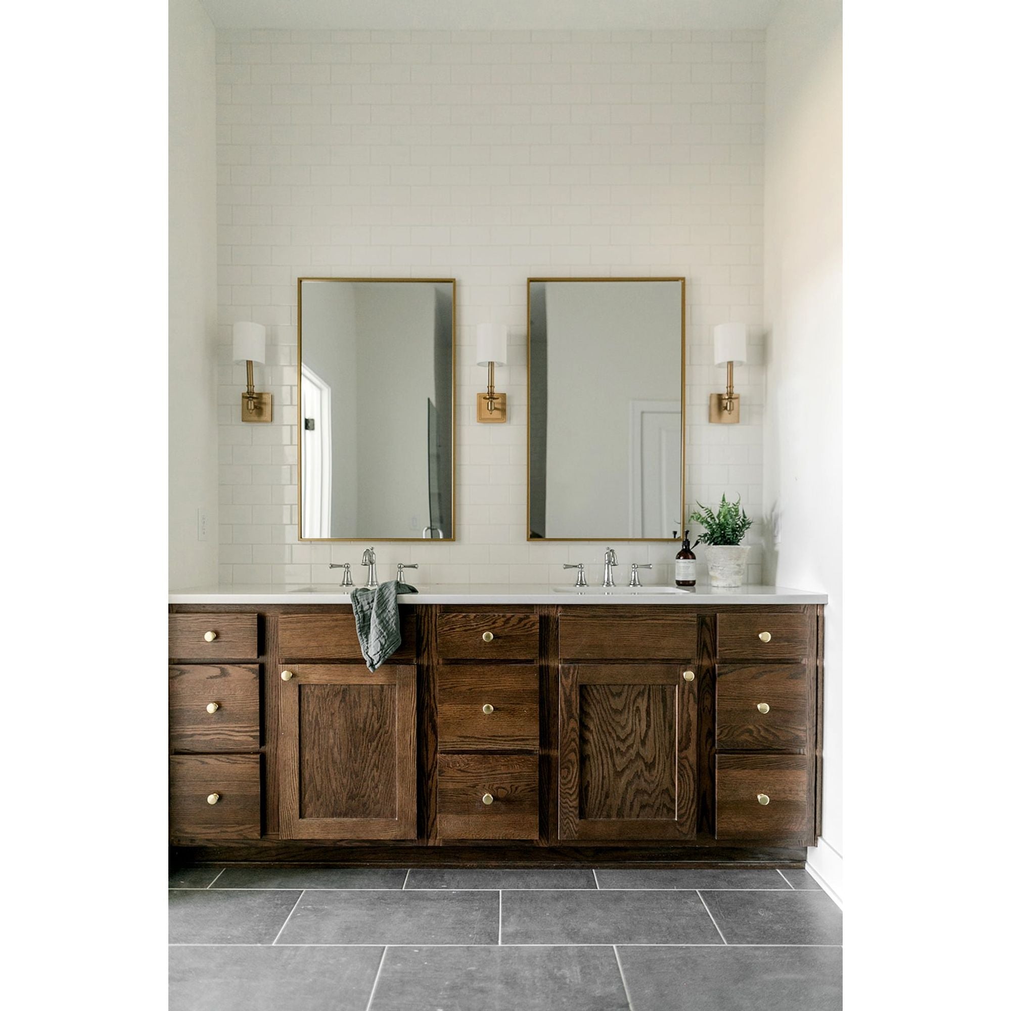 Lloyd 1 Light Aged Brass Sconce Silk Shade 4.5"W x 13.5"H x 5.5"D