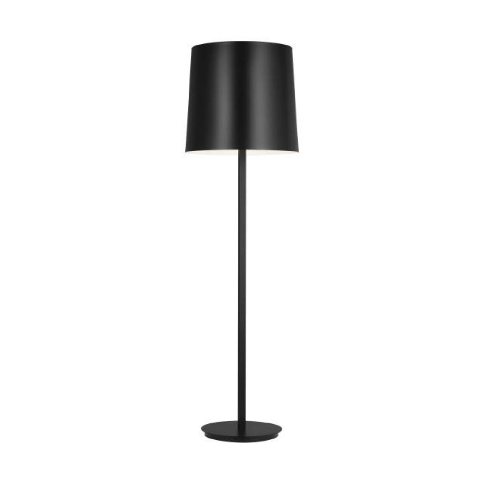 Lucia Outdoor Large Floor Lamp Outdoor 1-Light LED 2700K Black by Sean Lavin