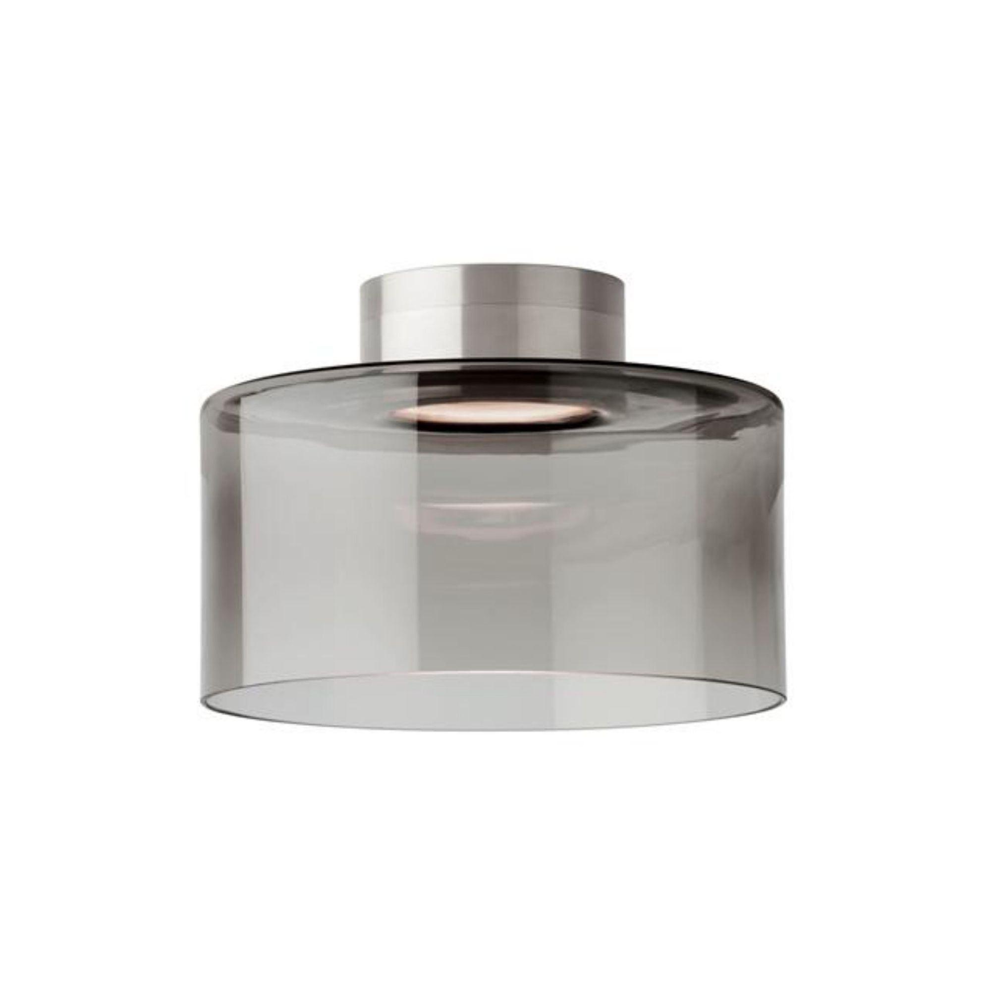 Manette Large Flush Mount Flush & Semi-Flush Mount 1-Light LED 3000K Satin Nickel by Sean Lavin