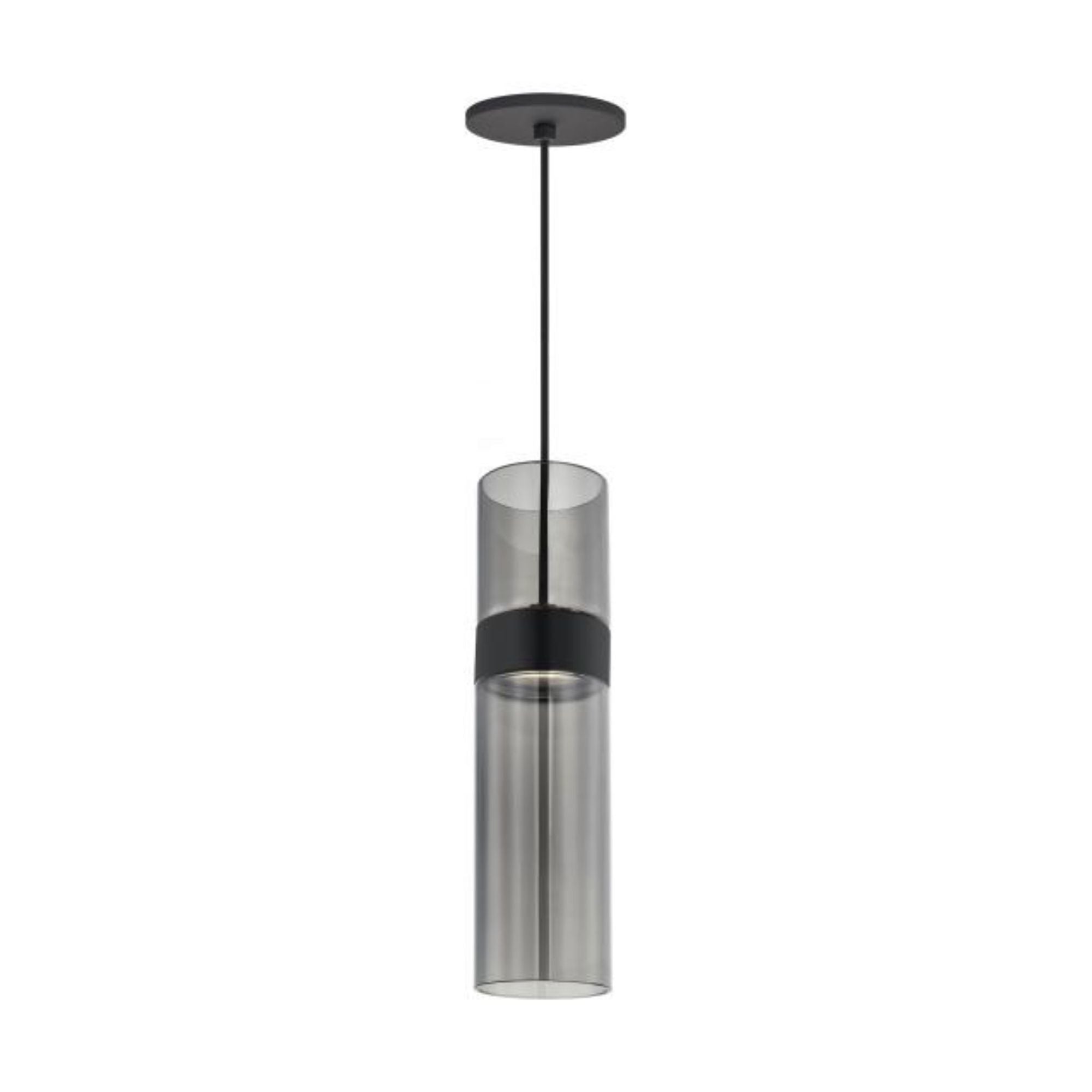 Manette Medium Pendant Line-Voltage Pendants/Suspension 1-Light LED 3000K Black by Sean Lavin