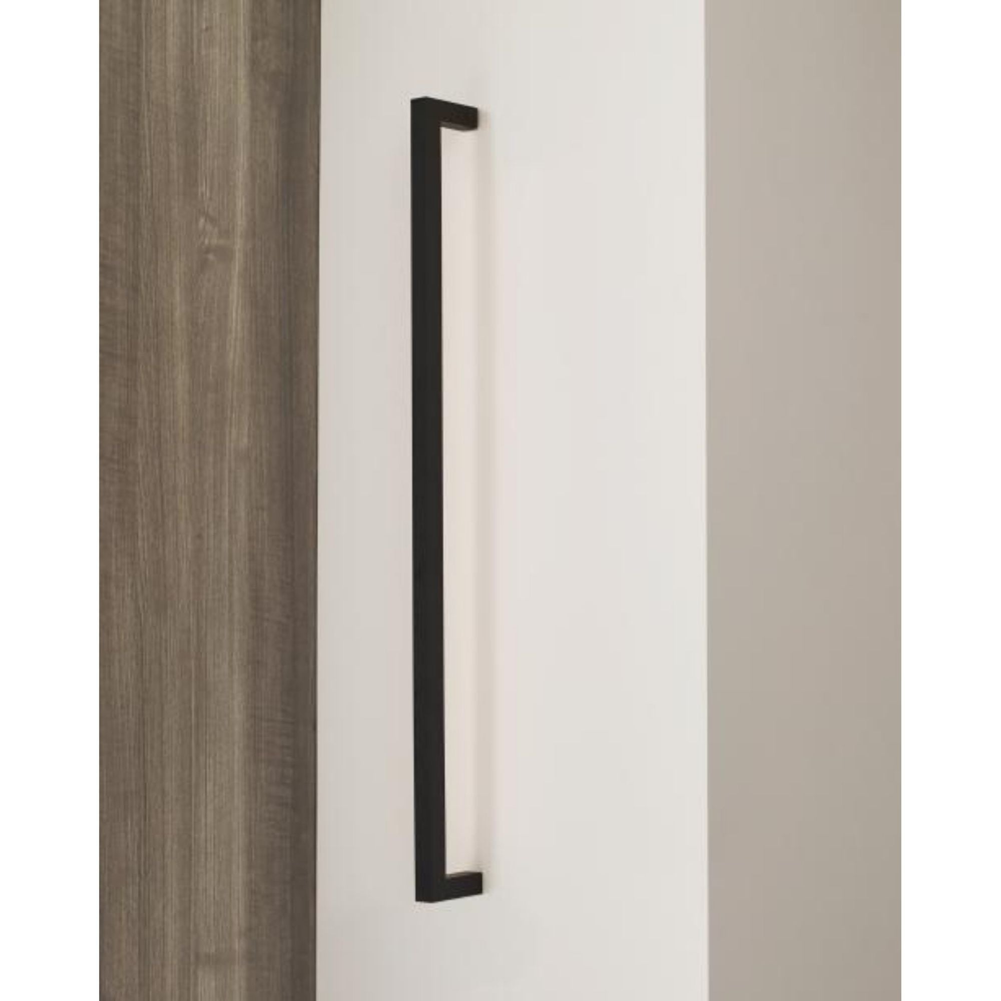 Stagger Medium Wall Sconce Wall Collection 1-Light LED 2700K Nightshade Black by Mick De Giulio