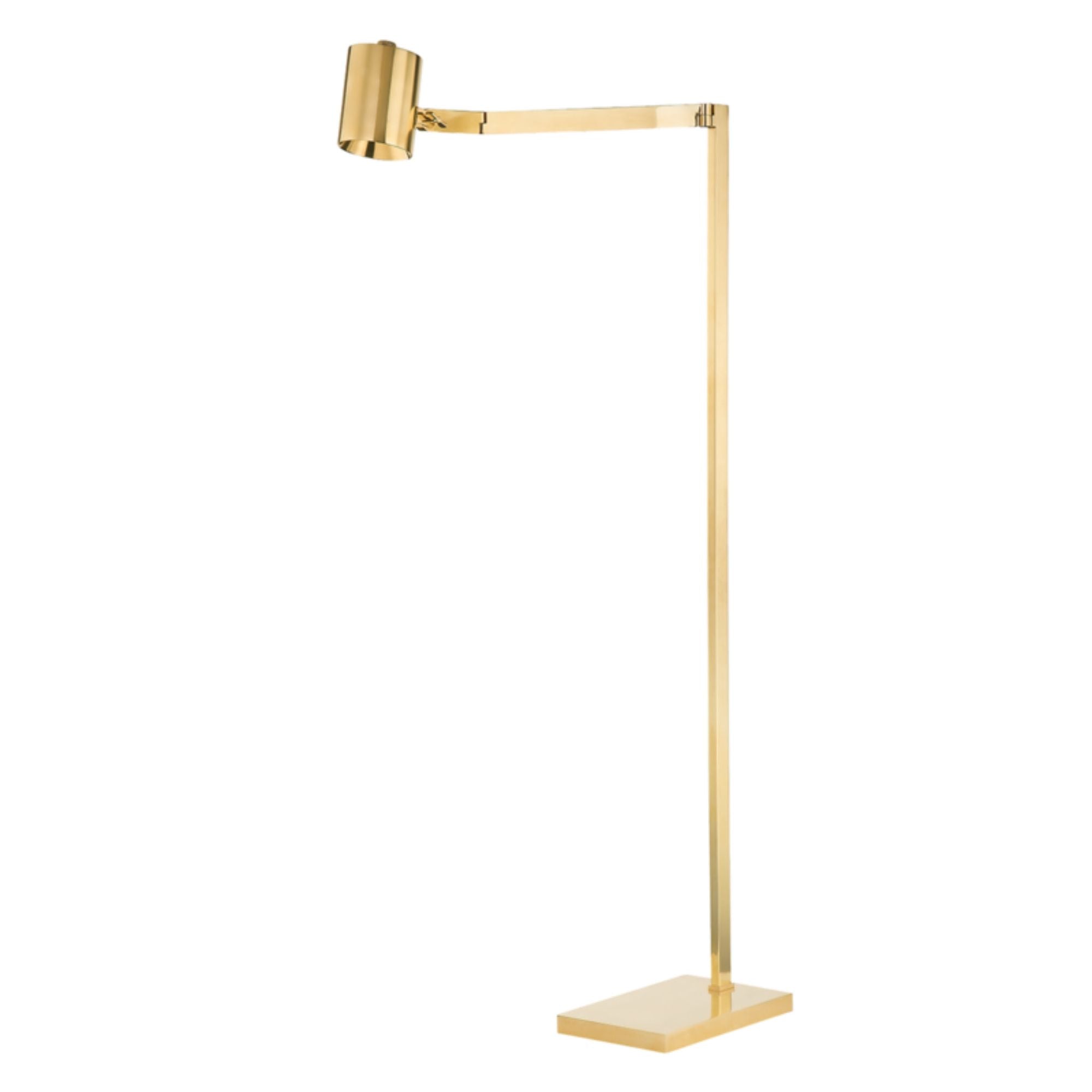 Highgrove 1-Light Floor Lamp in Aged Brass by Mark D. Sikes 25.25L x 7W x 54.25H