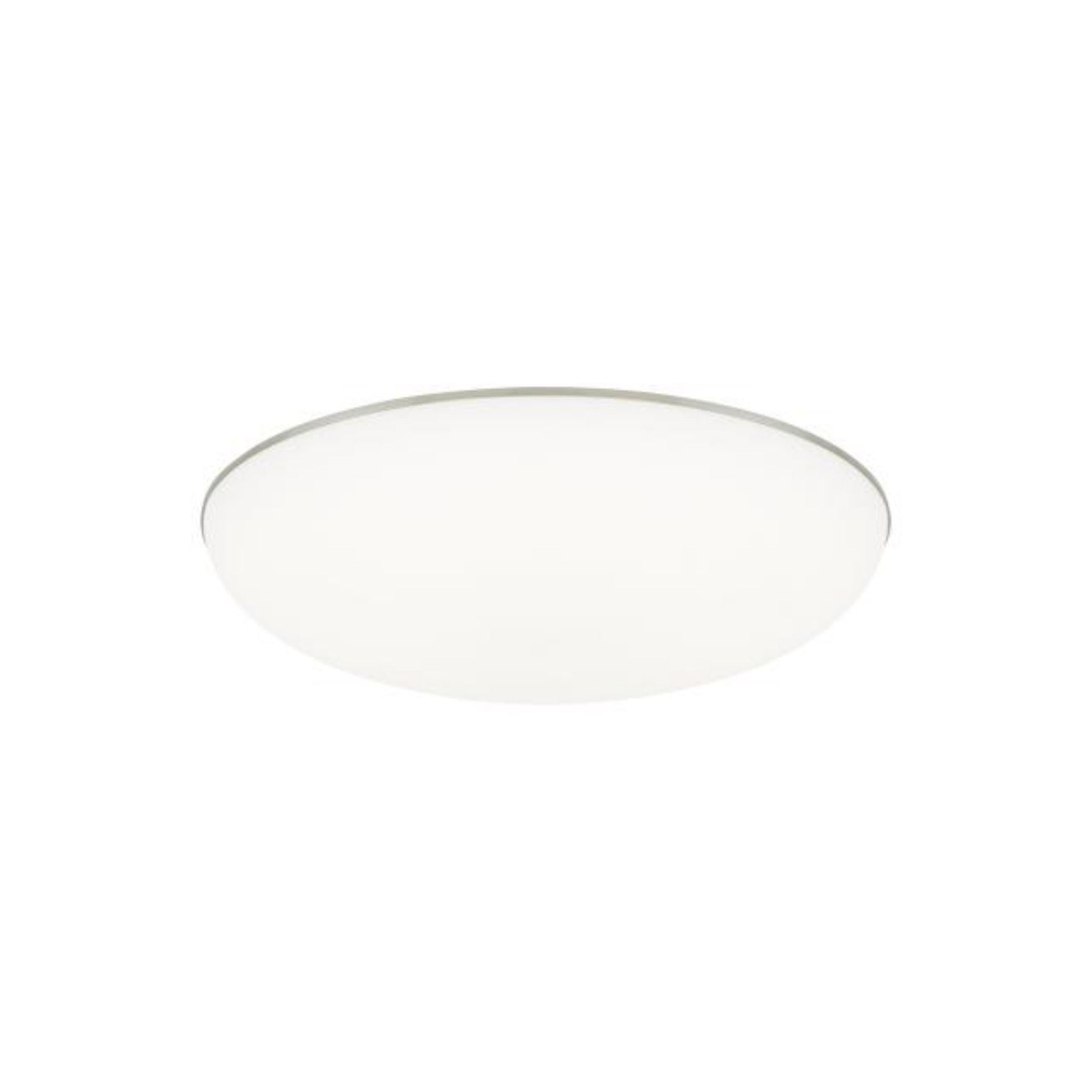 Megan Flush Mount Flush & Semi-Flush Mount 1-Light LED 2700K Satin Nickel by Sean Lavin