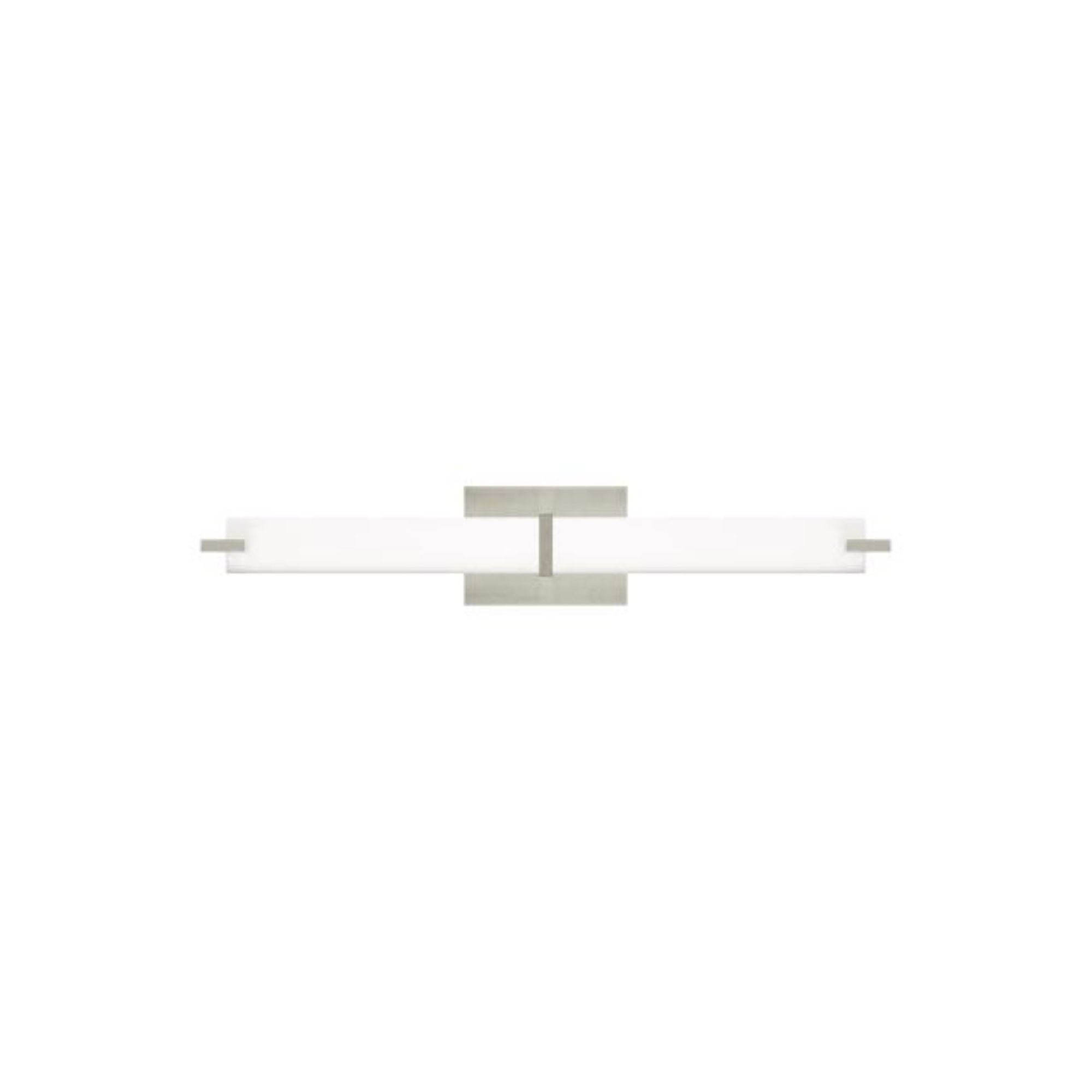 Metro Bath Bath Collection 1-Light LED 2700K Satin Nickel by Sean Lavin