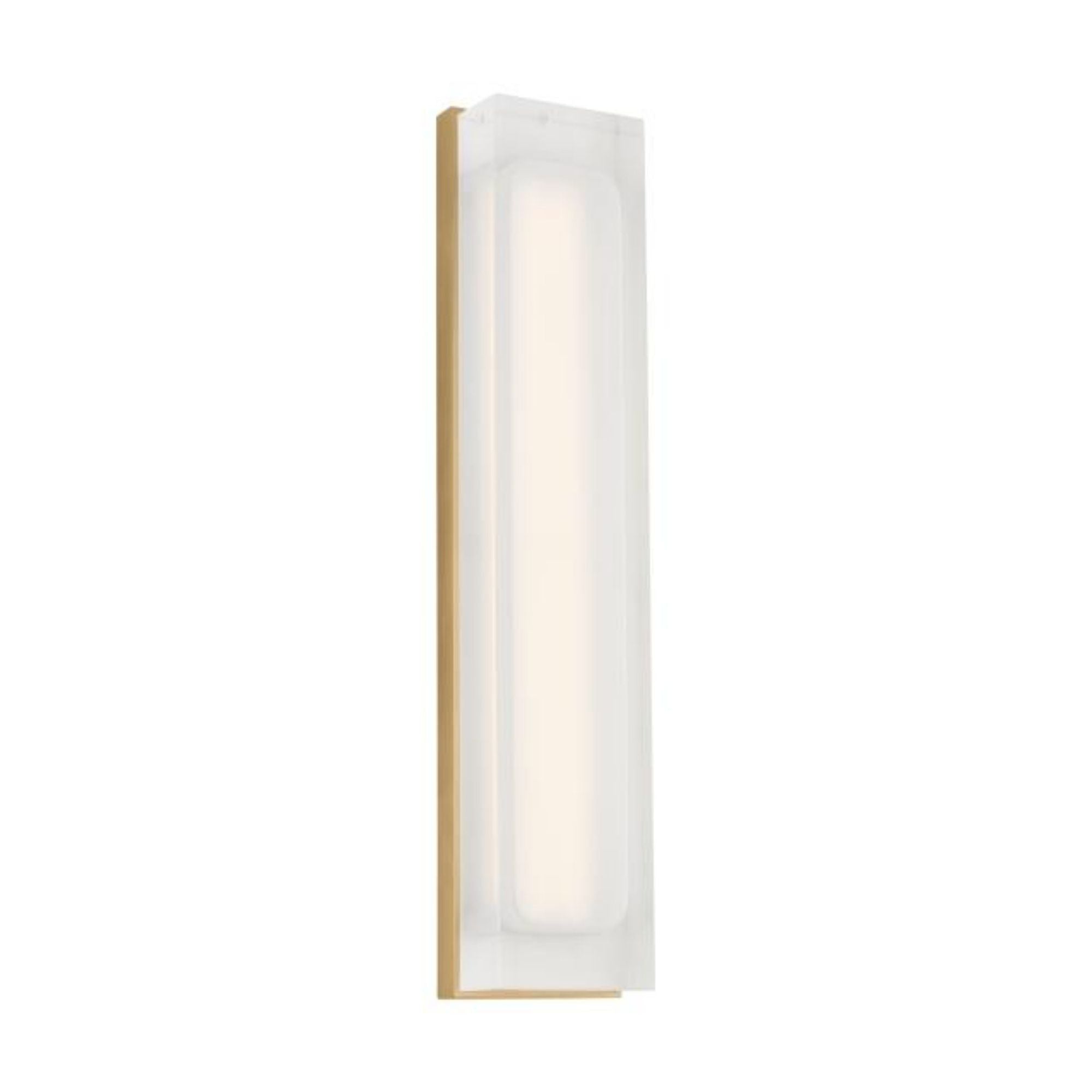 Milley 20 Wall Wall Collection 1-Light 3000K Natural Brass by Sean Lavin