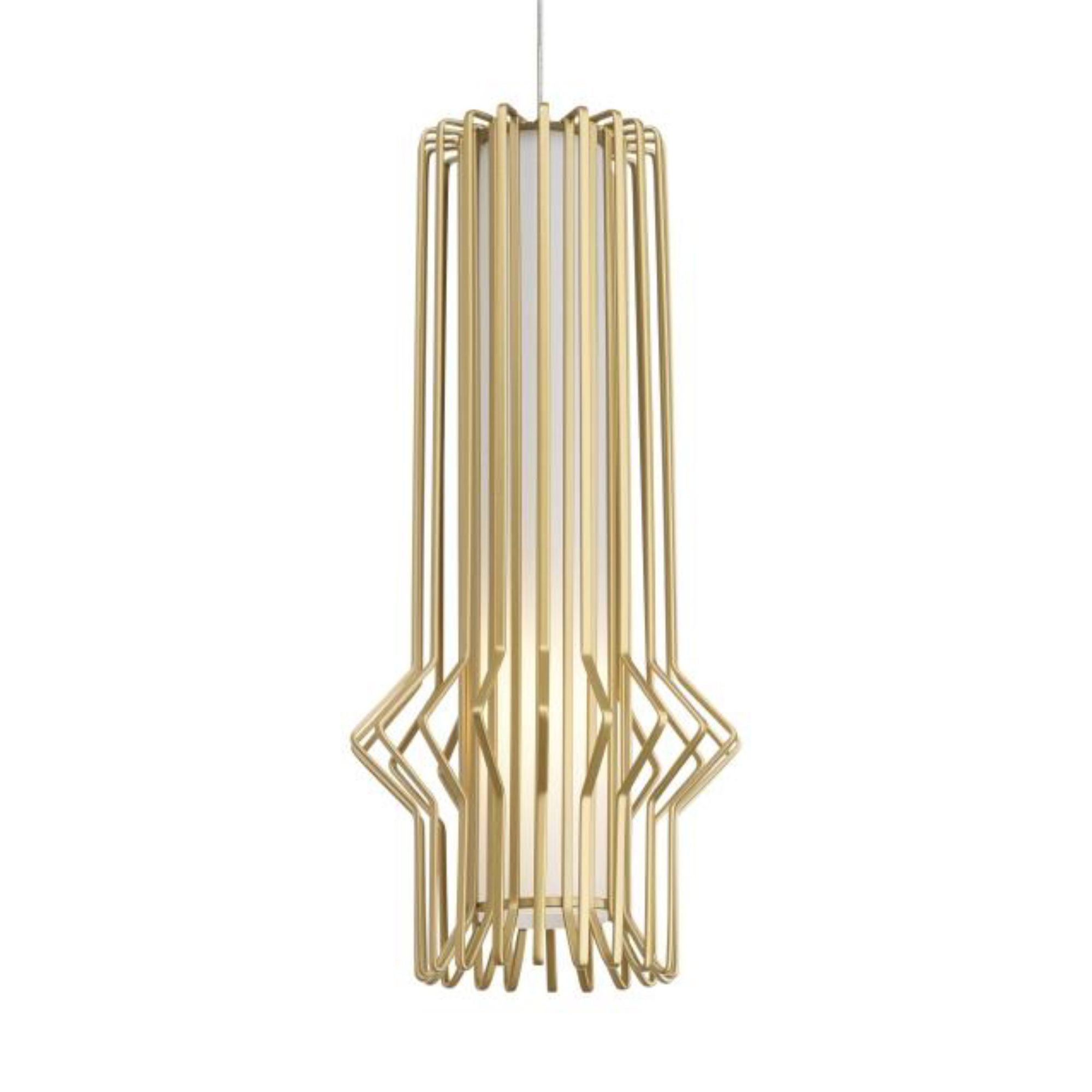 Mini Syrma Pendant FreeJack 1-Light Halogen 3000K Satin Nickel by Sean Lavin