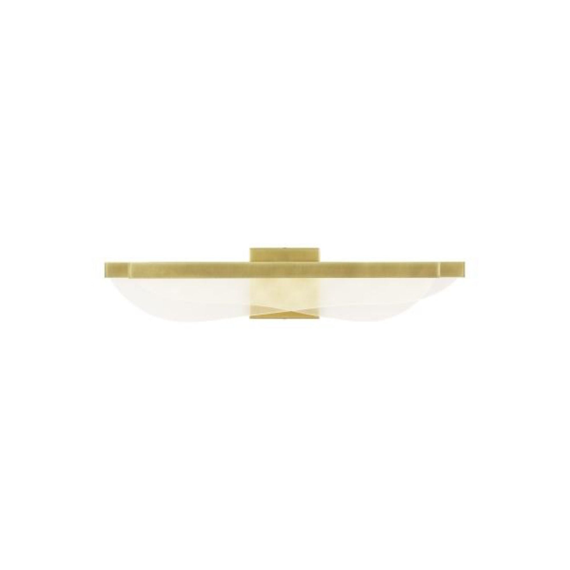 Nyra 25 Bath Bath Collection 1-Light LED 3000K Plated Brass by Sean Lavin