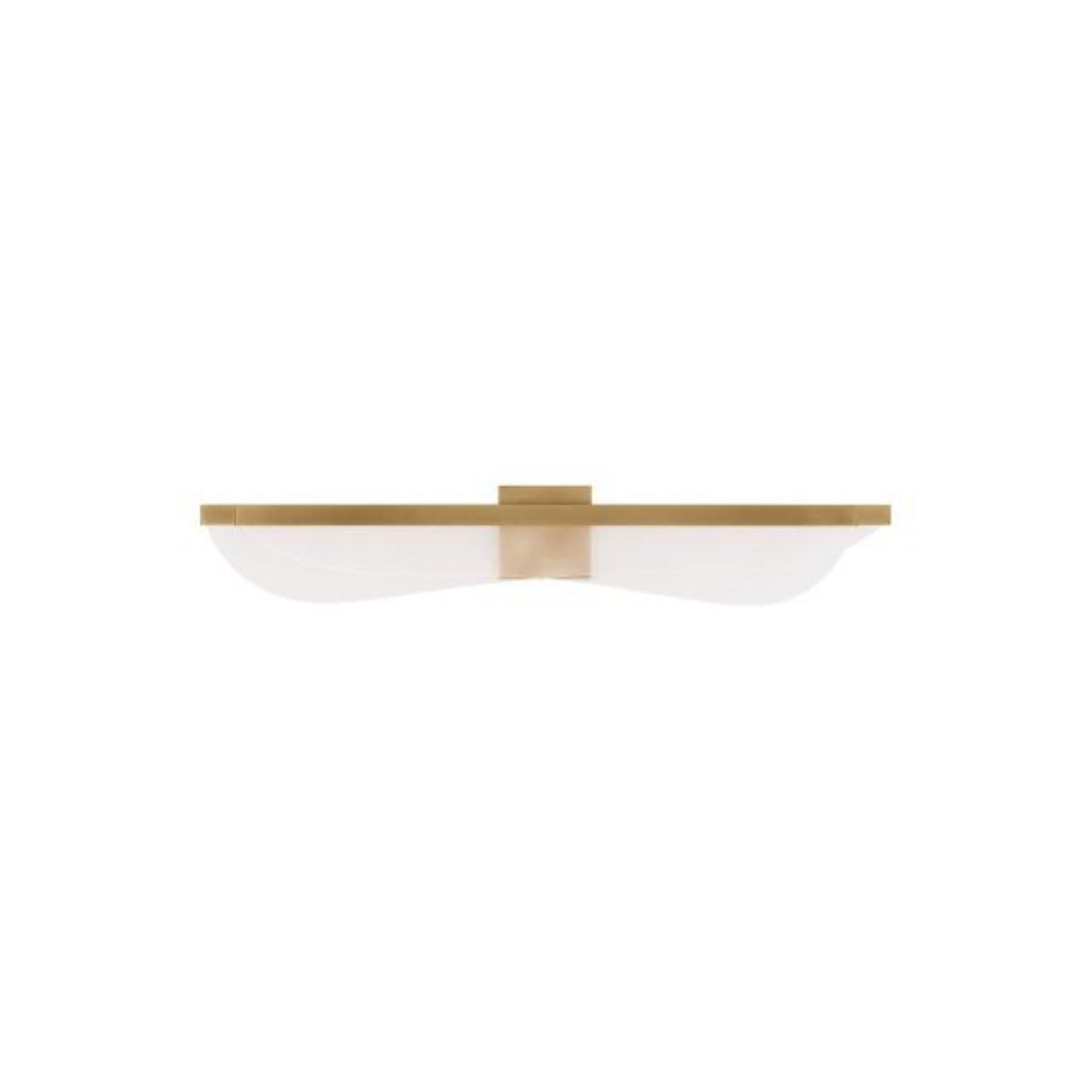 Nyra 36 Bath Bath Collection 1-Light 3000K Plated Brass by Sean Lavin