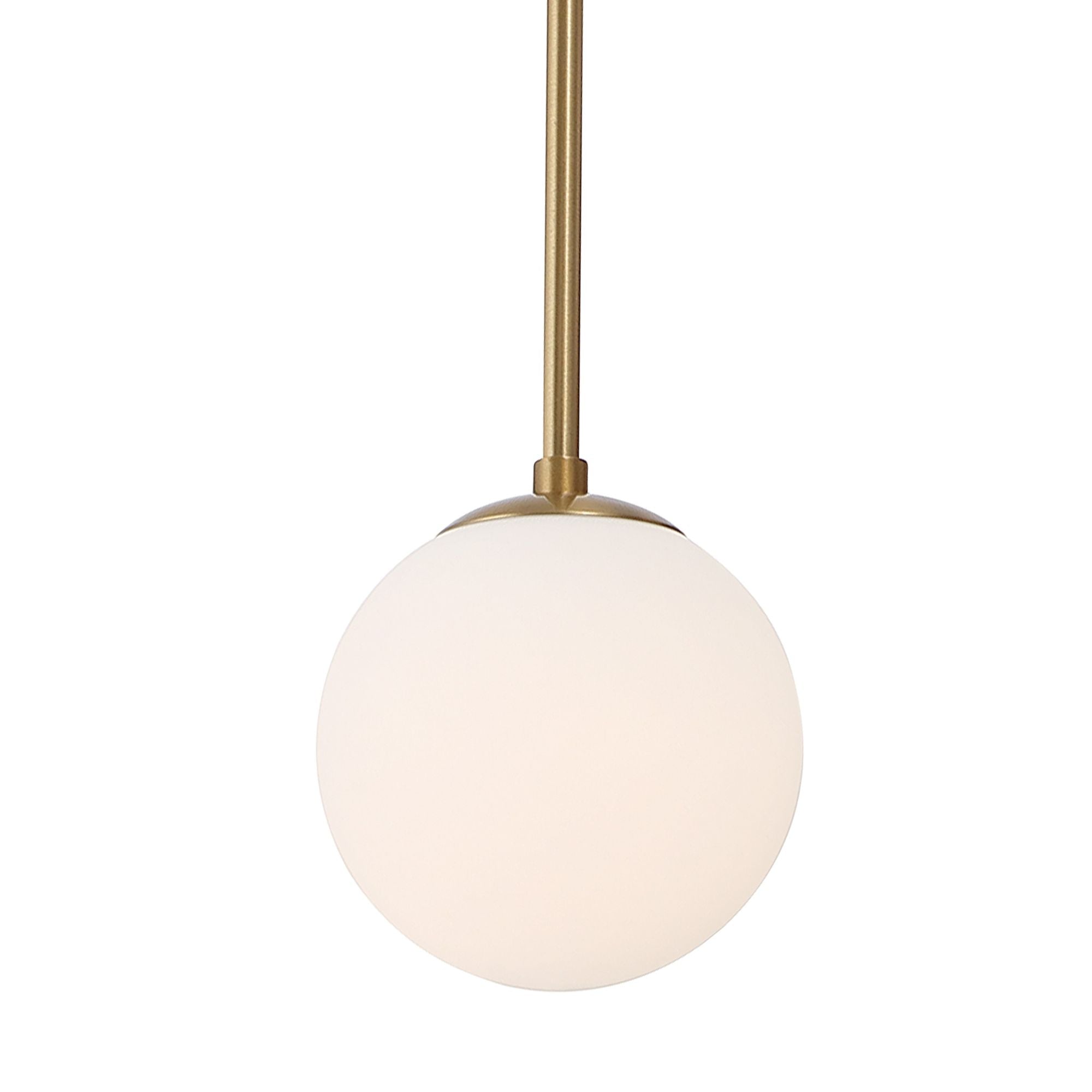 Omni 6 Light Aged Brass Linear Chandelier 46.5"W x 28"H x 46.5"D