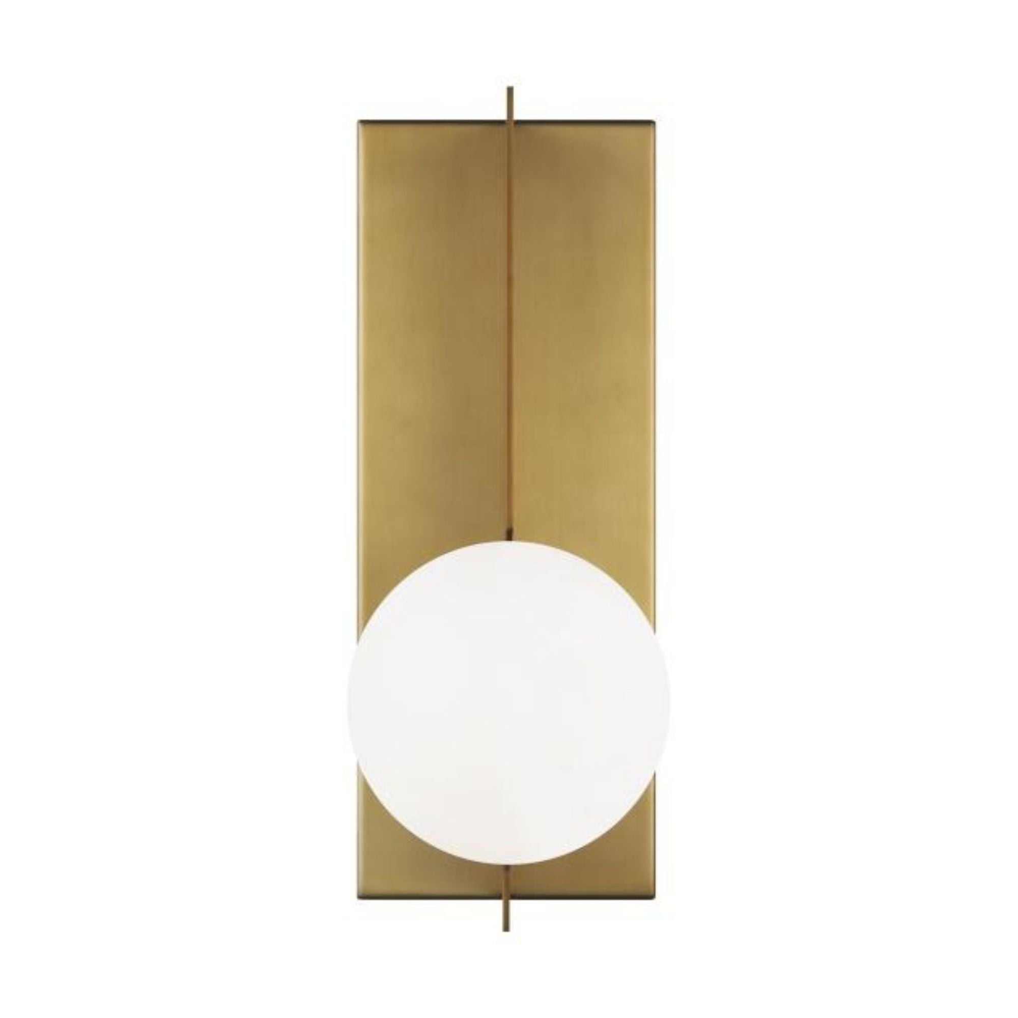 Orbel Wall Wall Collection 1-Light Aged Brass by Sean Lavin