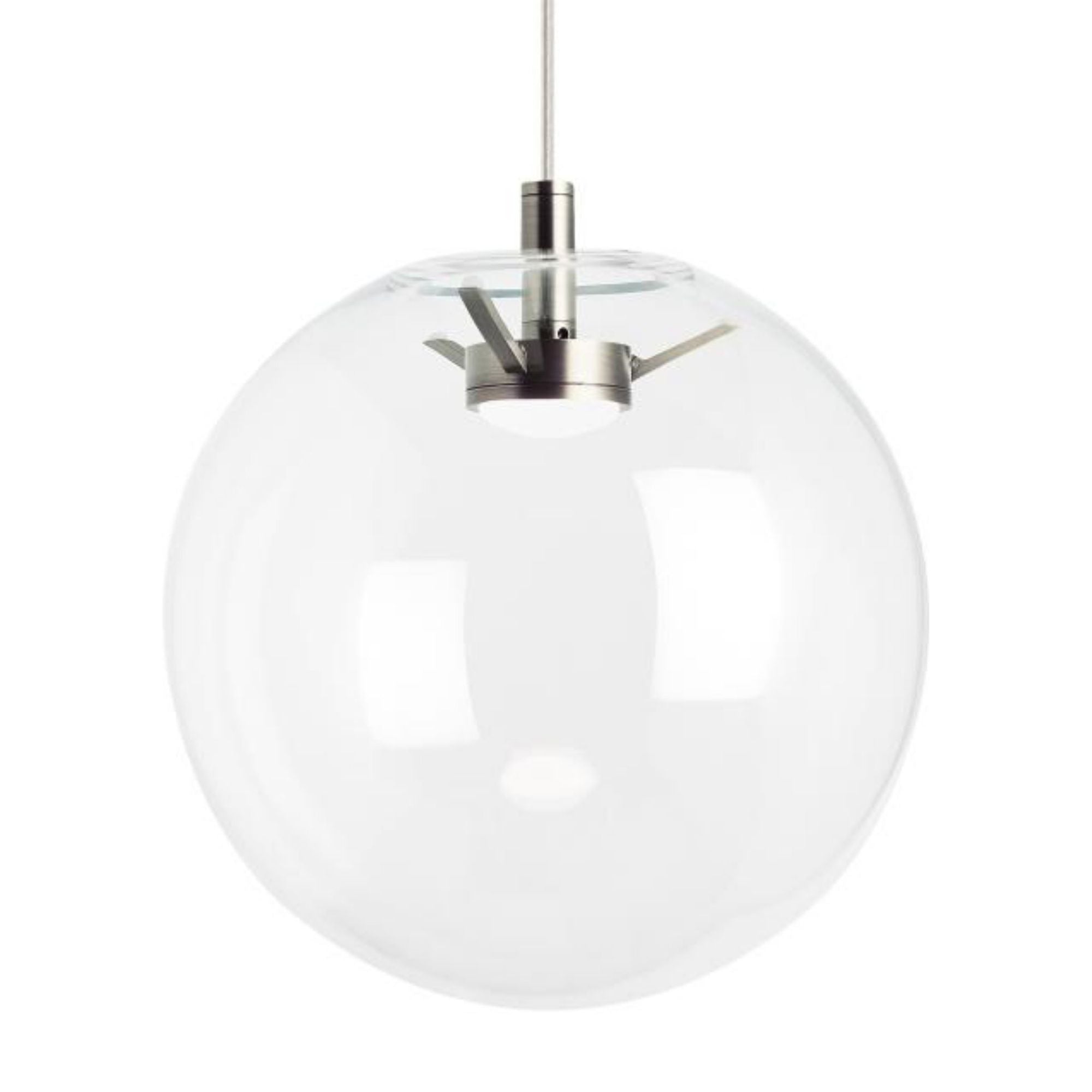 Palona Pendant Line-Voltage Pendants/Suspension 1-Light Satin Nickel by Sean Lavin