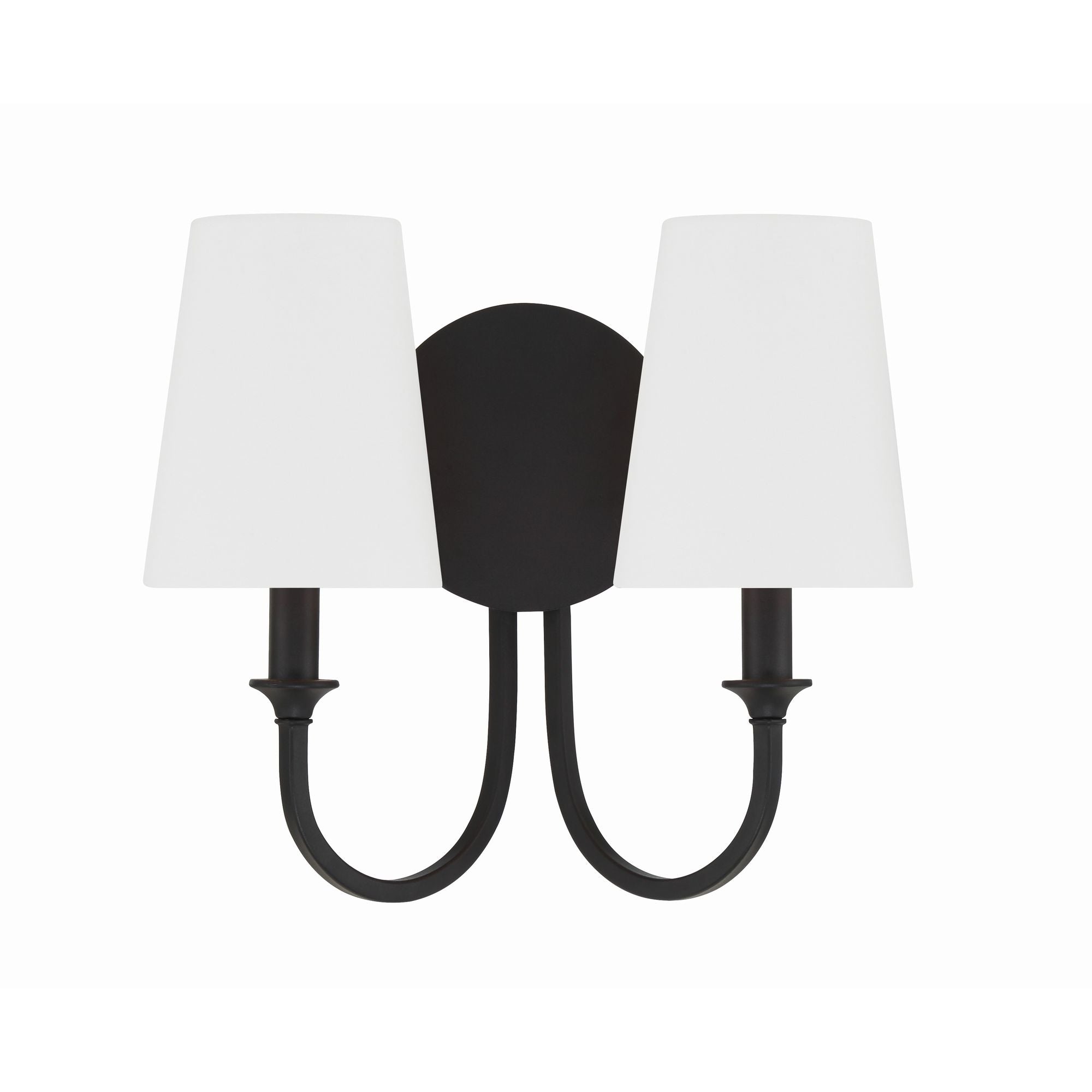 Payton 13.5'' Black Forged Sconce Black 13.5"W x 11.75"H x 6"D