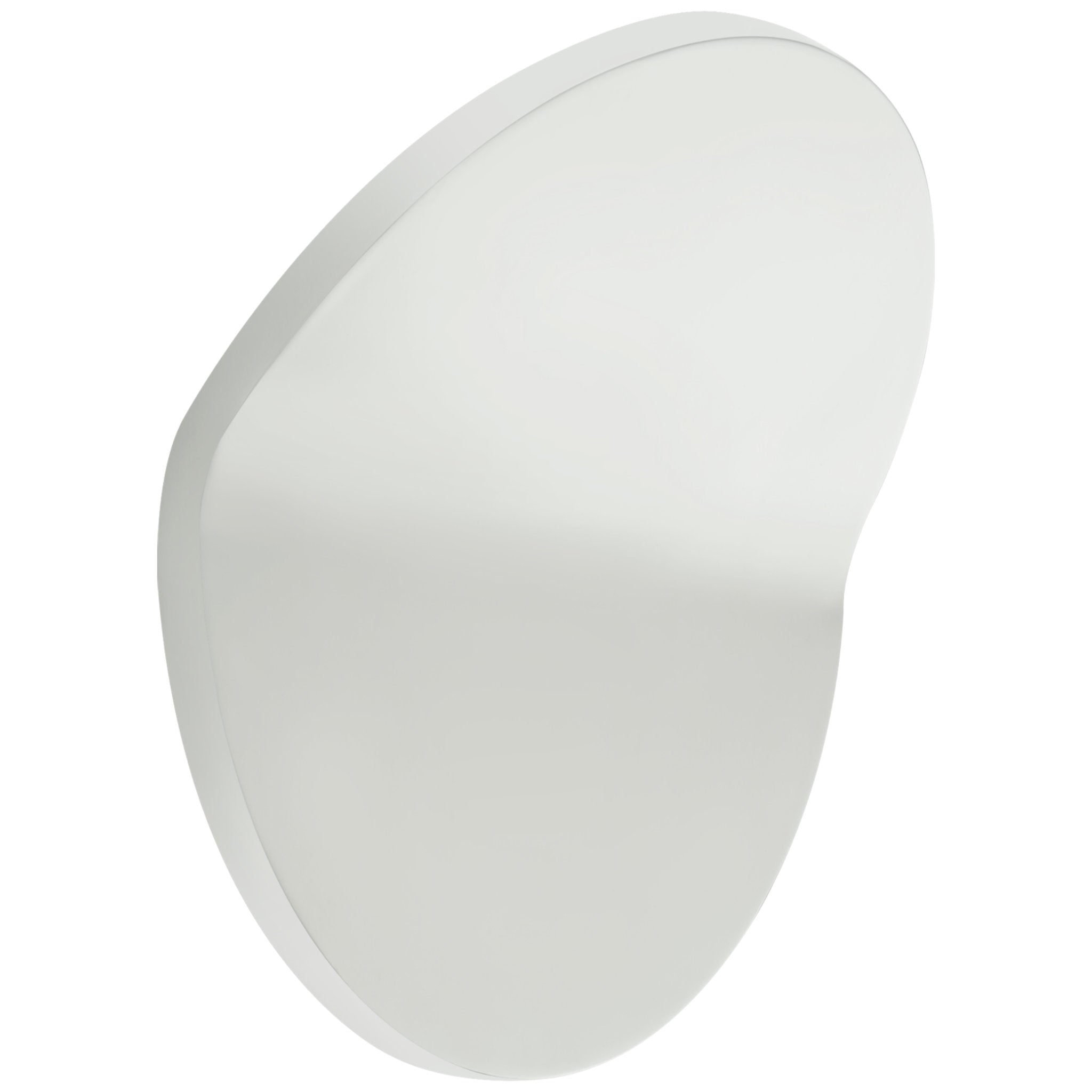 Peter Bristol Bend Large Round Light in White Wall Light W12" x H11.5"