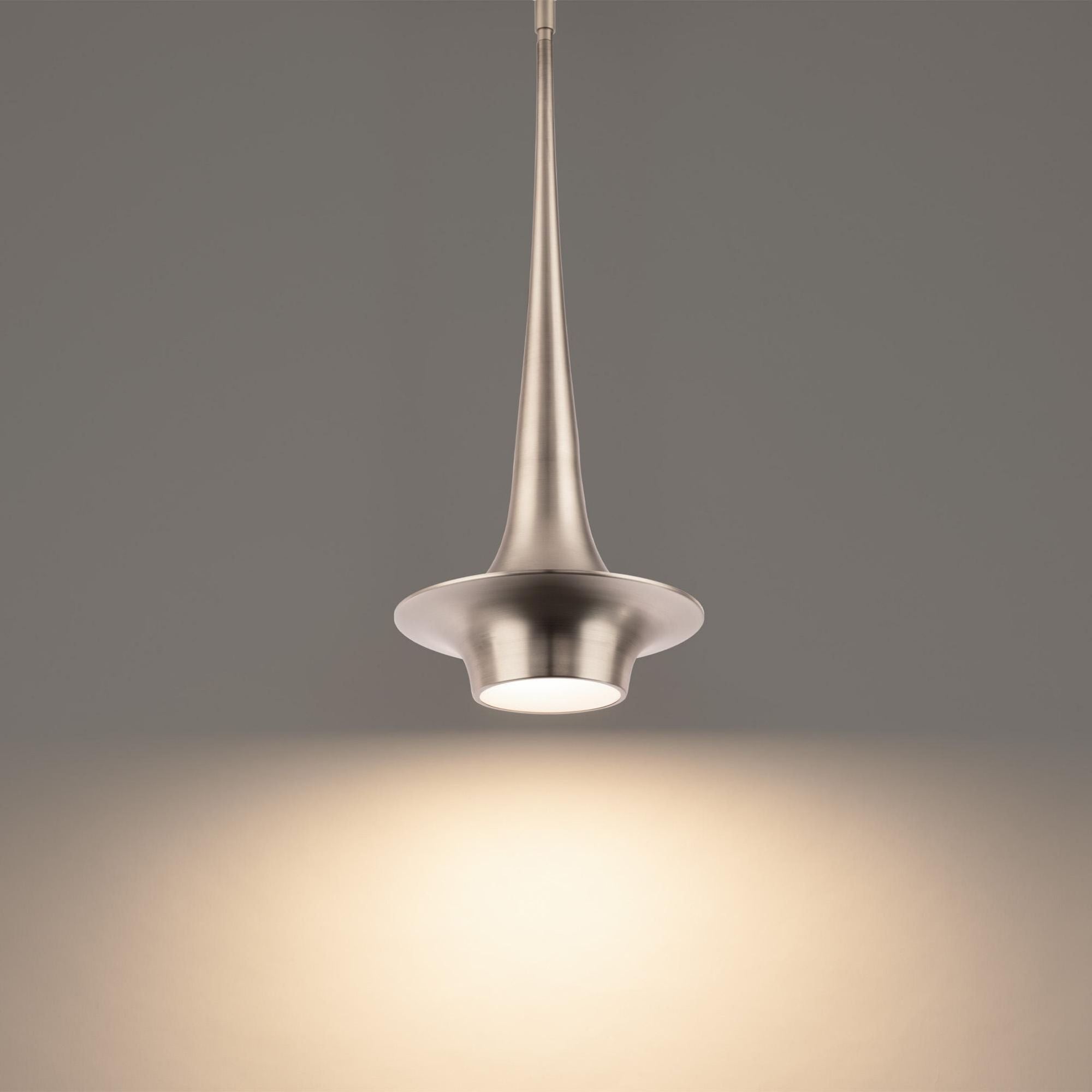 Hugo 24in LED Mini Pendant 3000K in Brushed Nickel