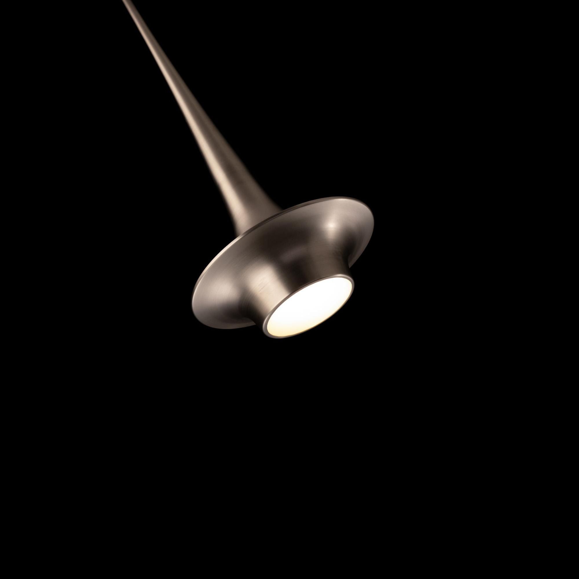 Hugo 24in LED Mini Pendant 3000K in Brushed Nickel