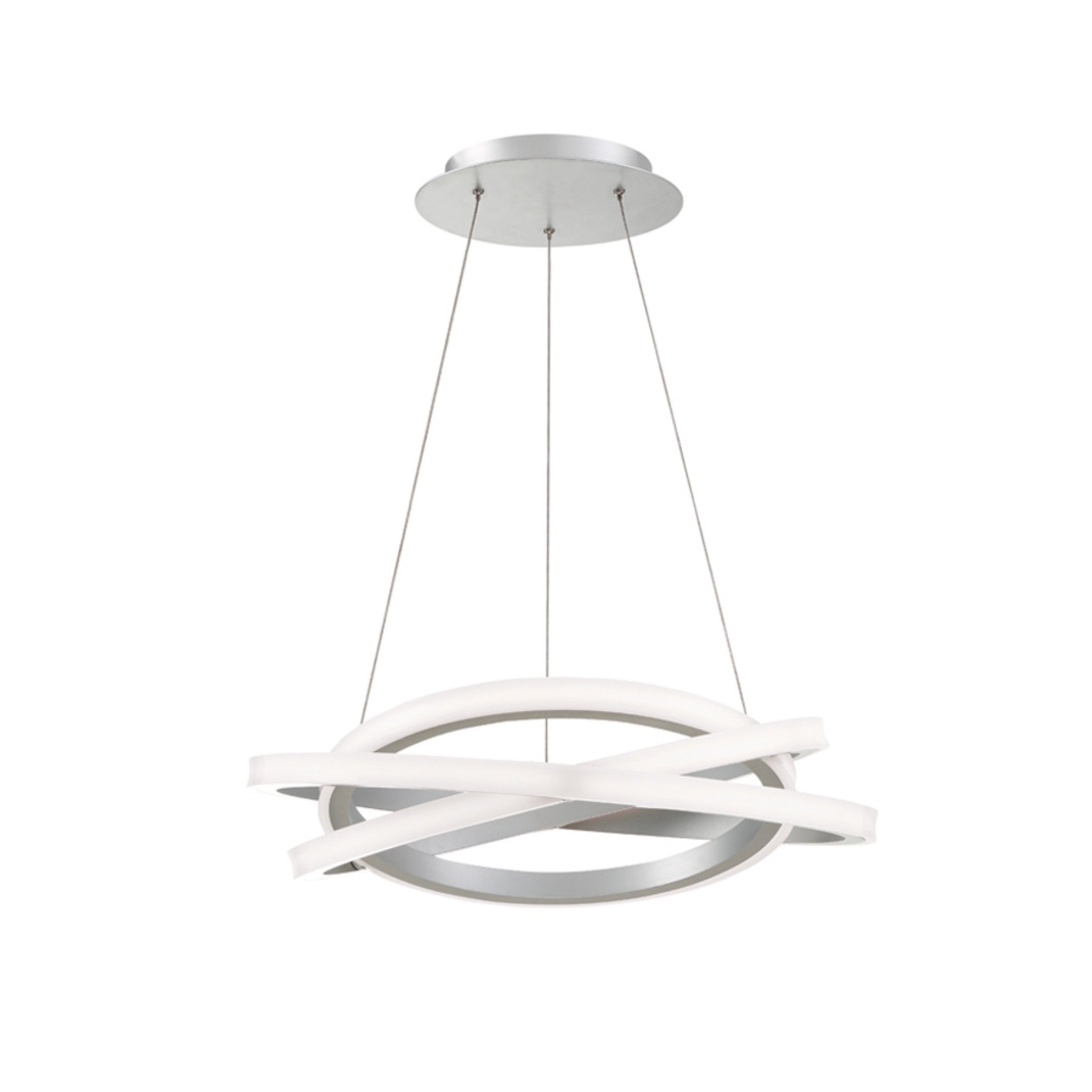Modern Forms PD-24826-TT 3000K 54 Watt Veloce LED Chandelier in Titanium