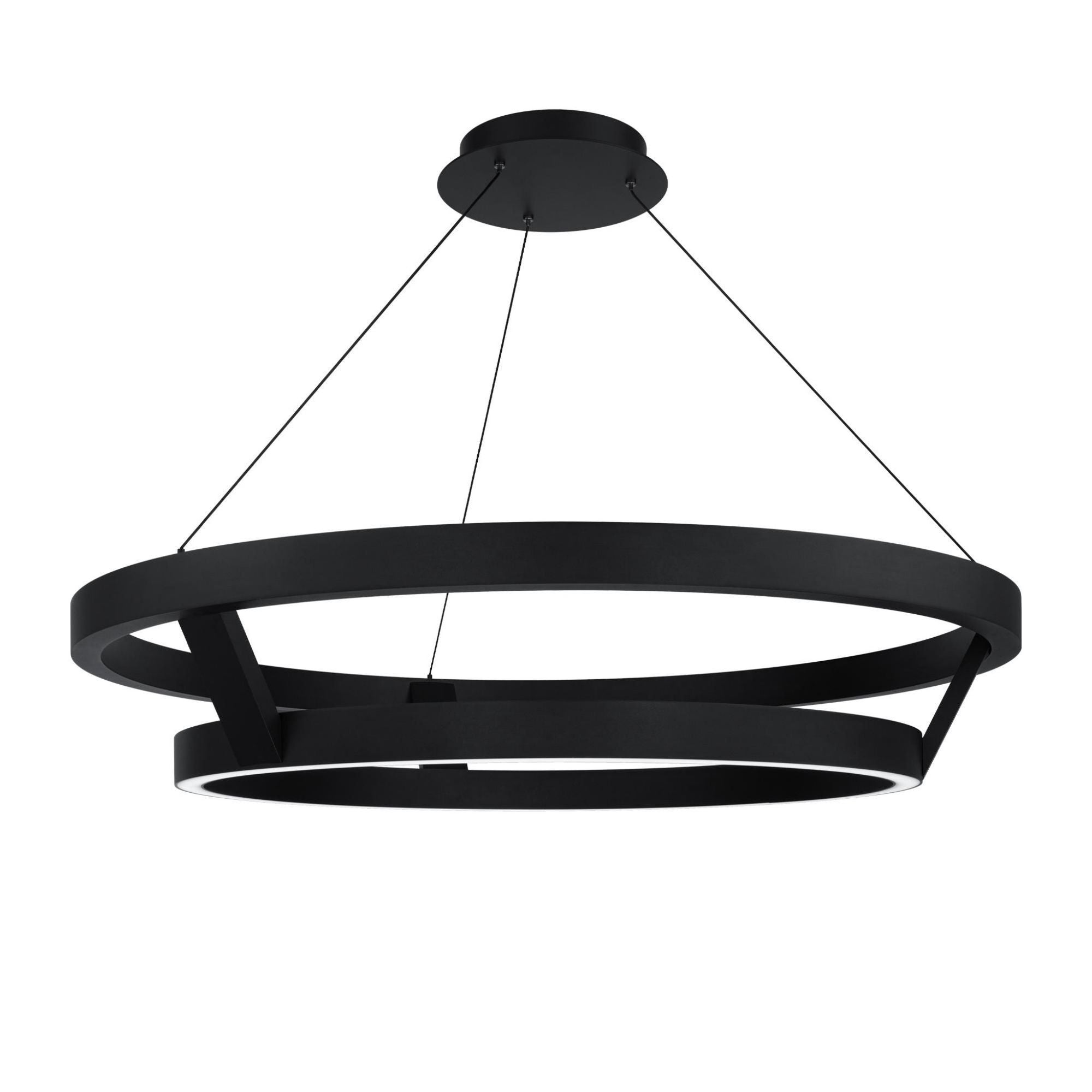 Battlestar 28in LED Pendant 3000K in Black