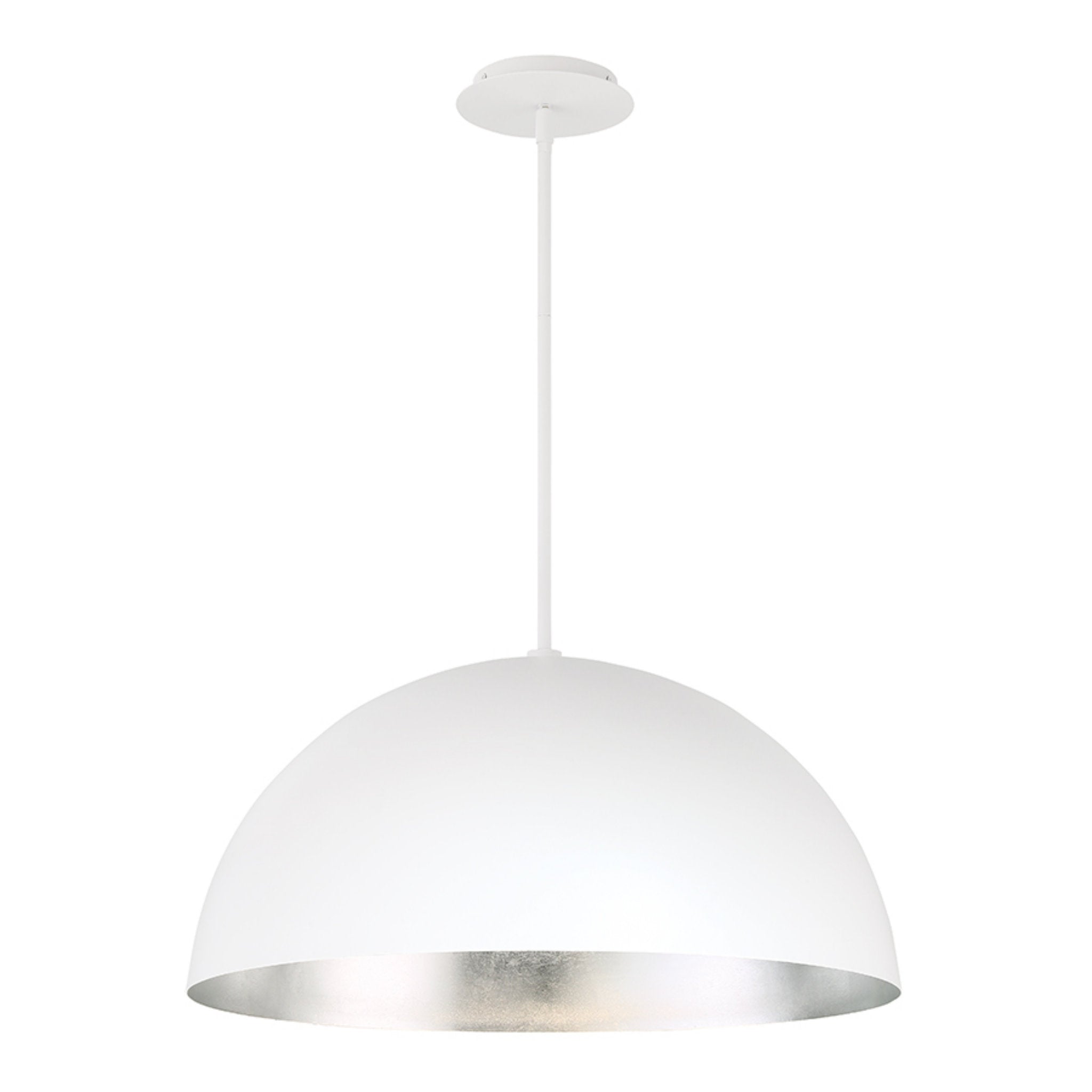 Modern Forms PD-55726-SL 3000K 25 Watt Yolo LED Pendant in Silver Leaf