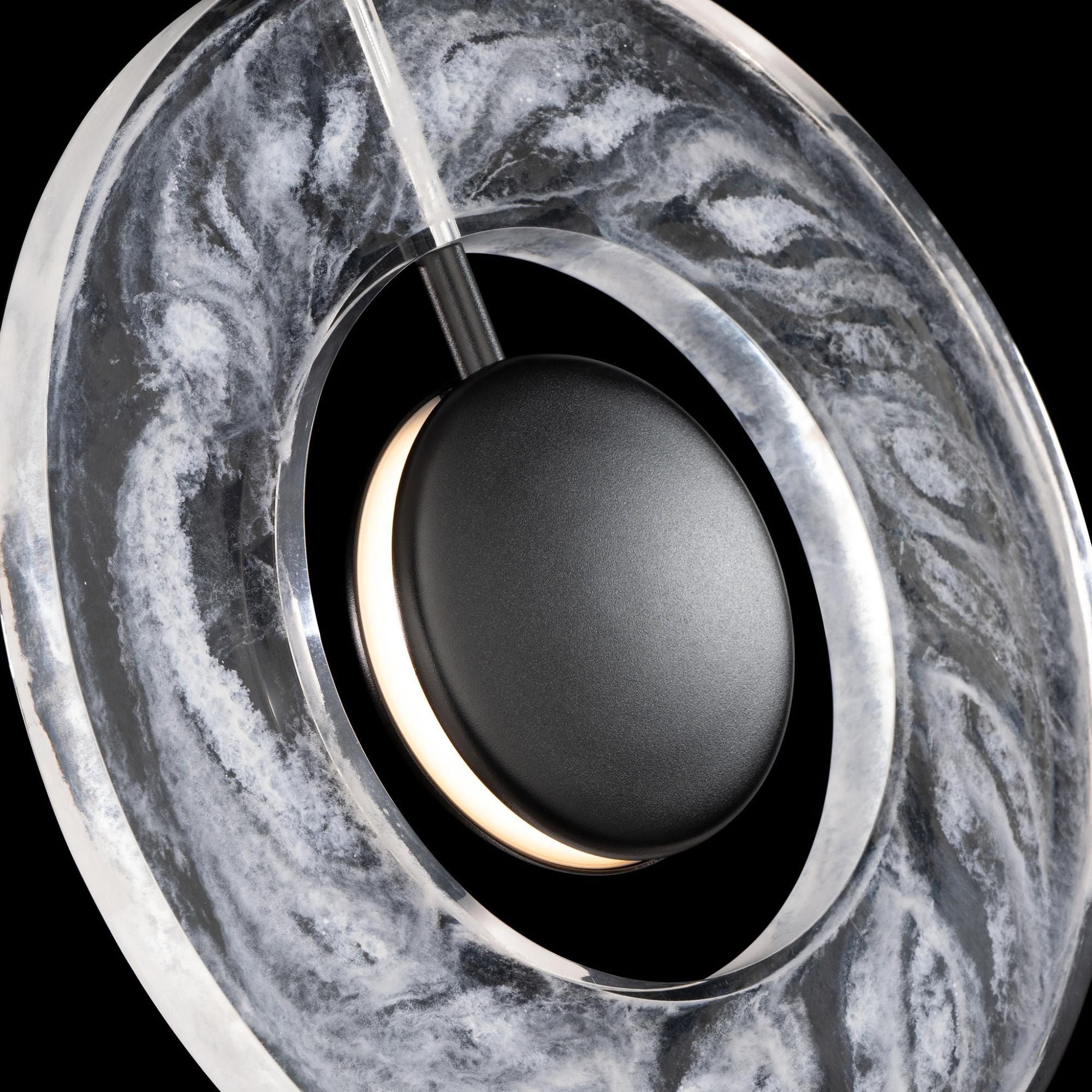 Cymbal 18in LED Mini Pendant 3000K in Black