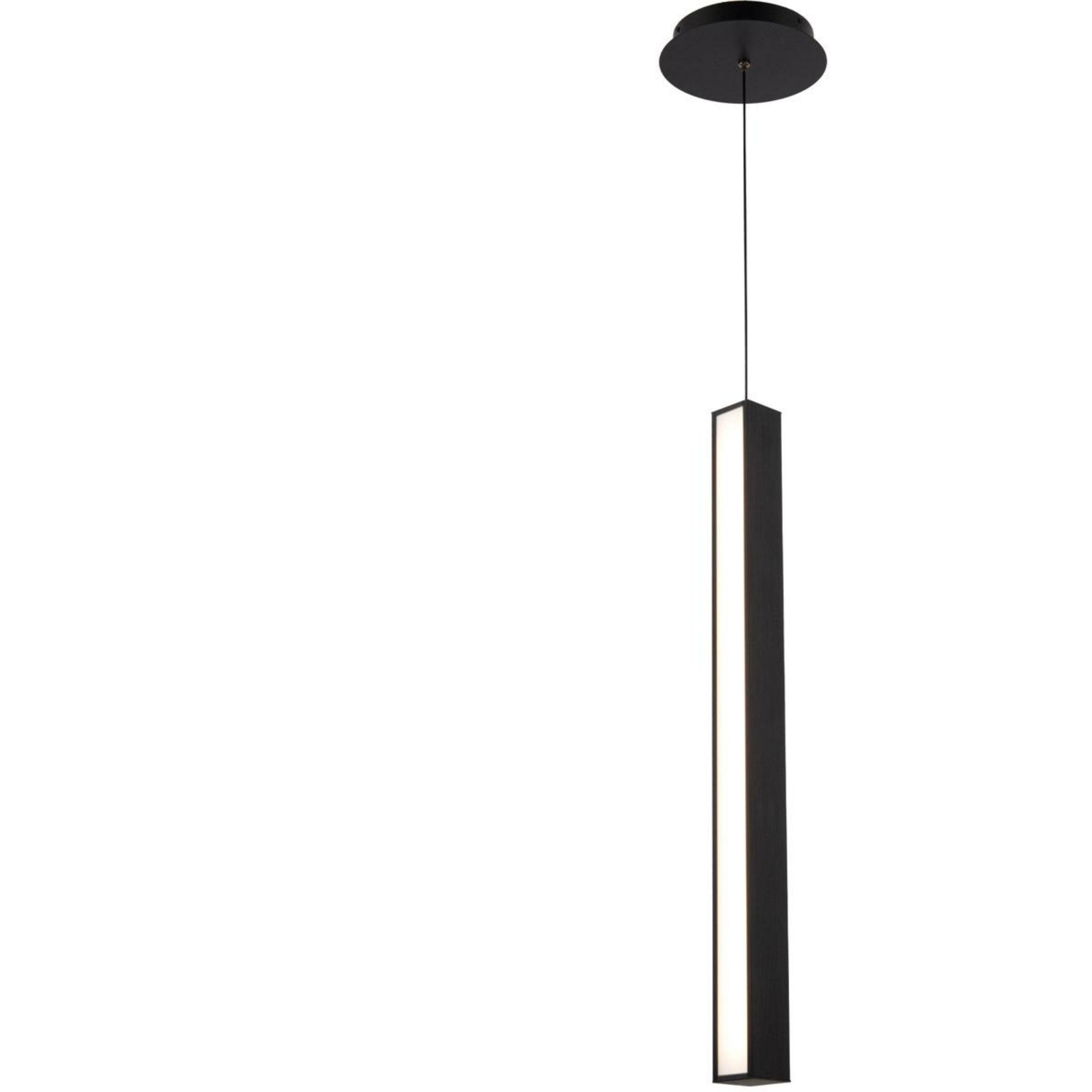 Modern Forms PD-64826-BK 3000K 22.1 Watt Chaos LED Pendant in Black